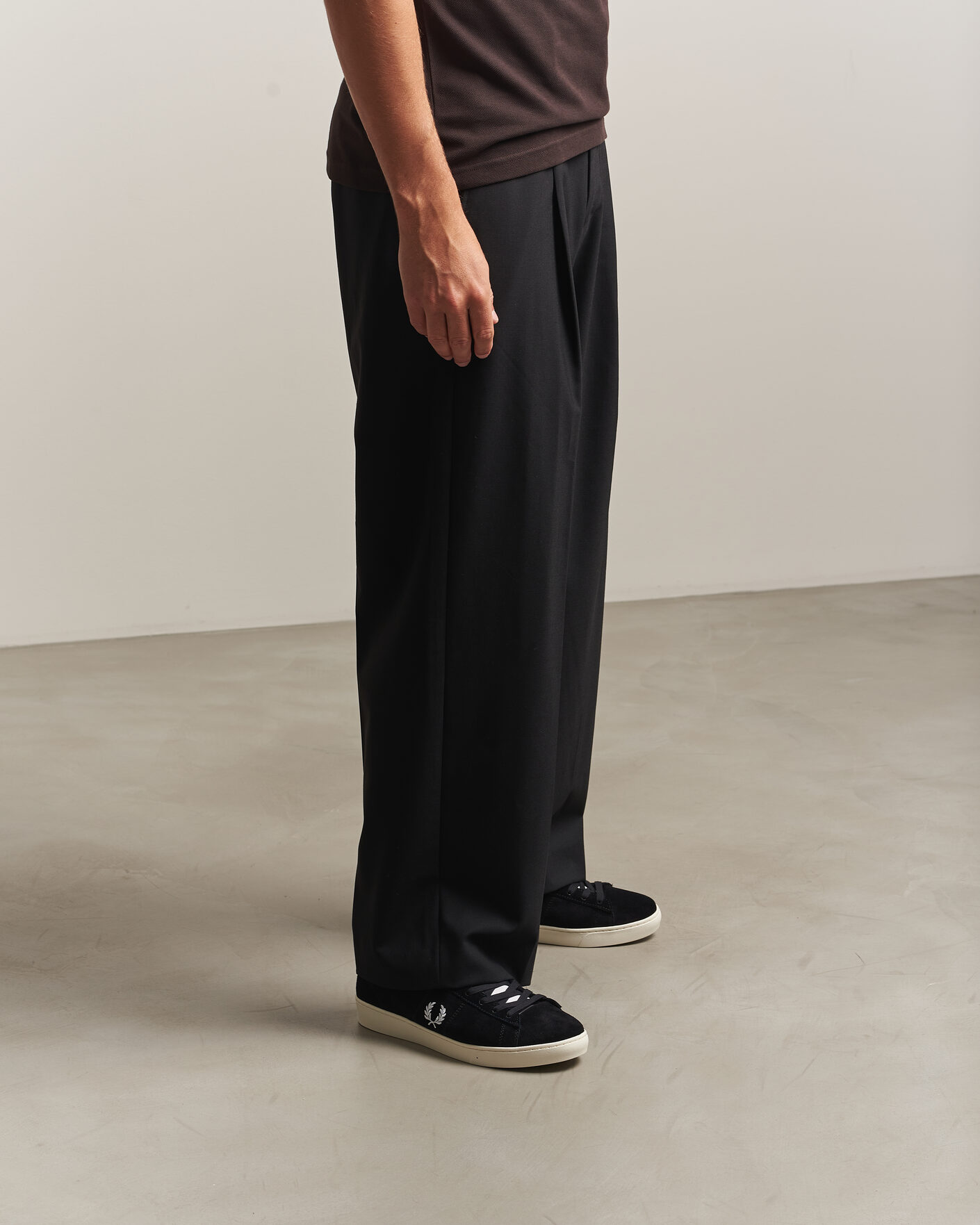 Hombres | Zapatillas | Fred Perry | Spencer Suede Sneaker Black