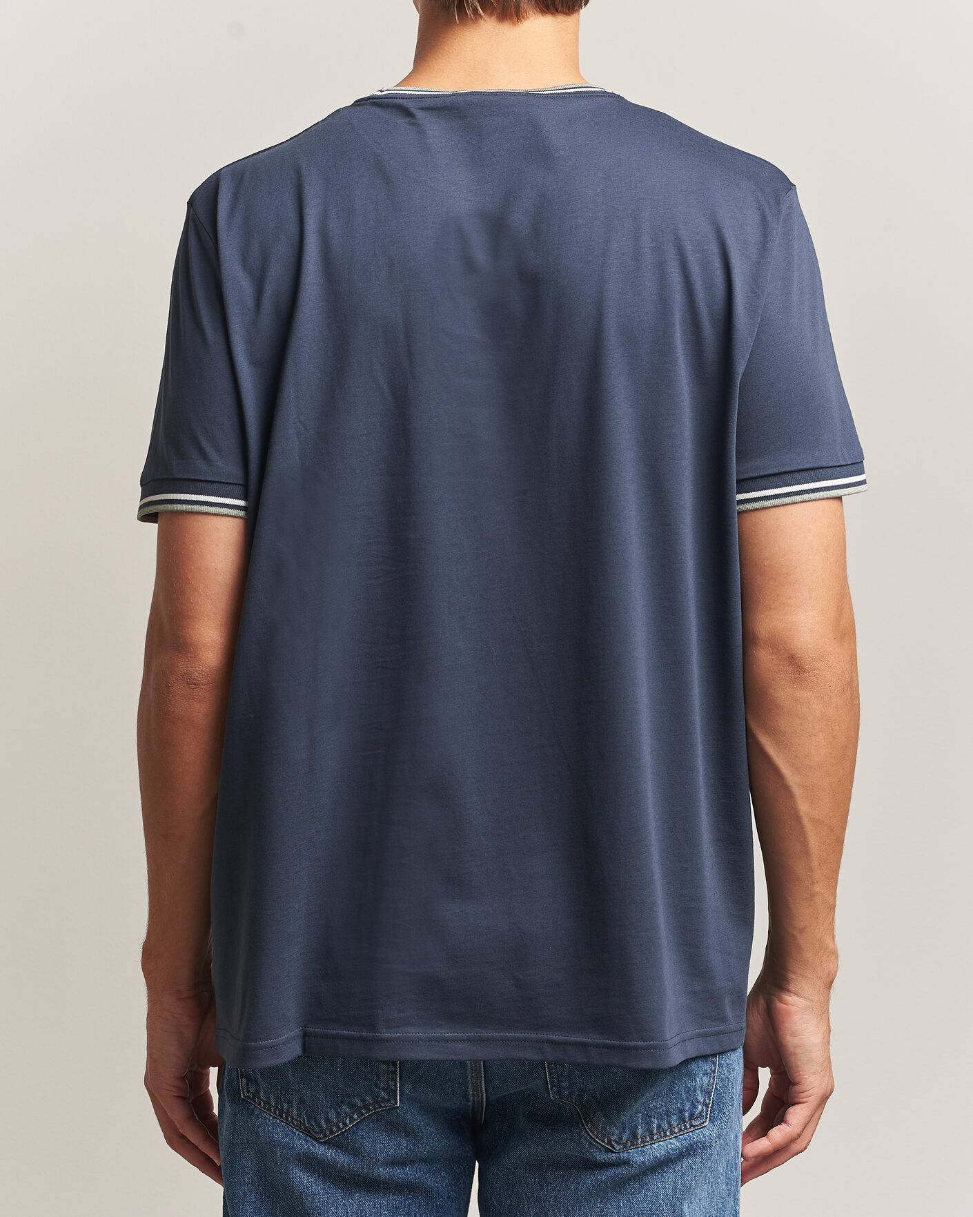 Hombres | Camisetas | Fred Perry | Twin Tipped T-Shirt Dark Airforce