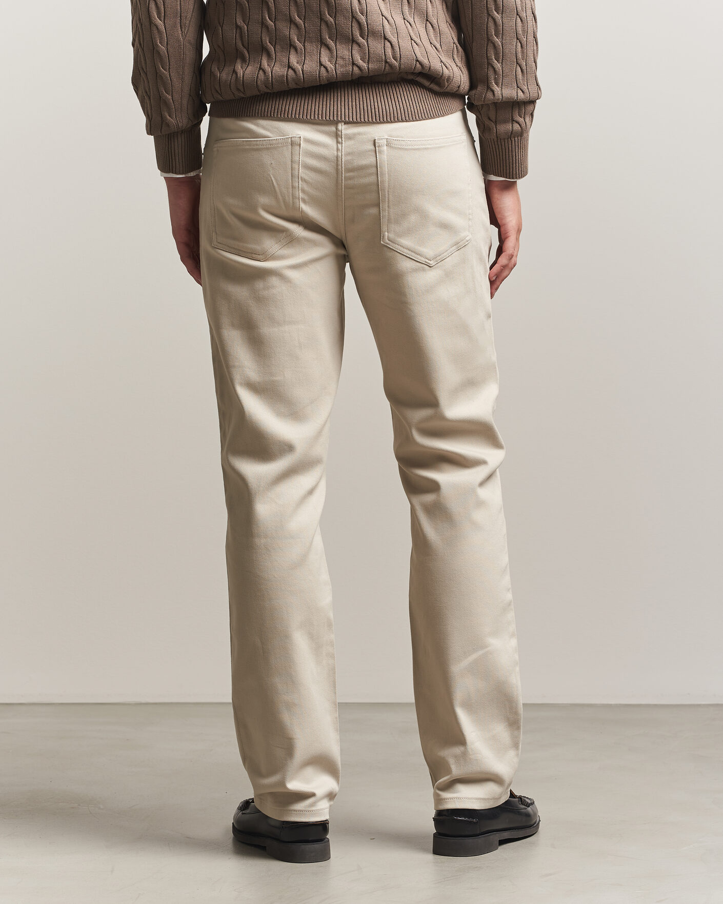 Hombres | Pantalones | Gant | Regular Fit Soft Twill 5-Pocket Pants Clay Beige