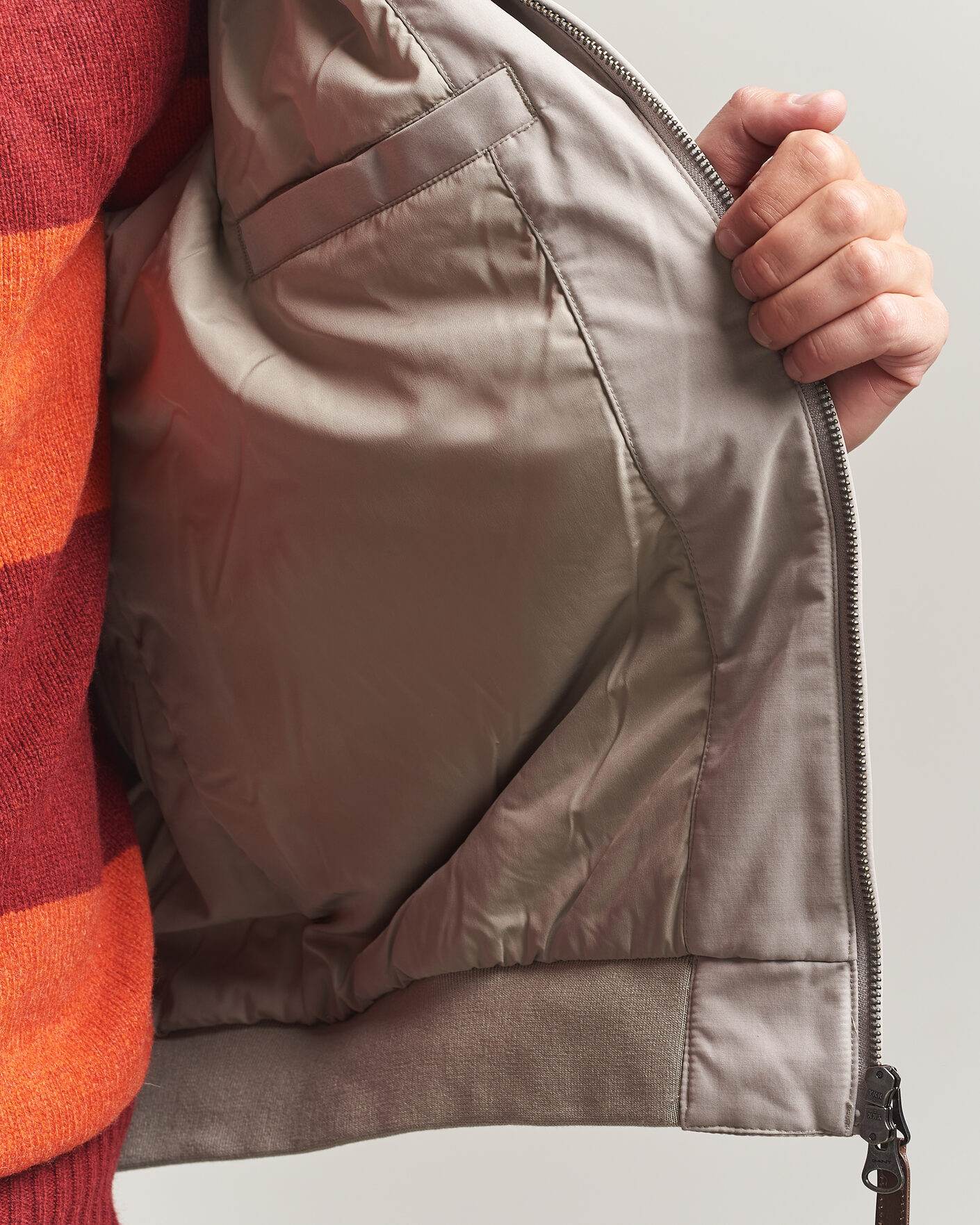 Hombres | Abrigos y chaquetas | Gant | Hampshire Jacket Mist Taupe