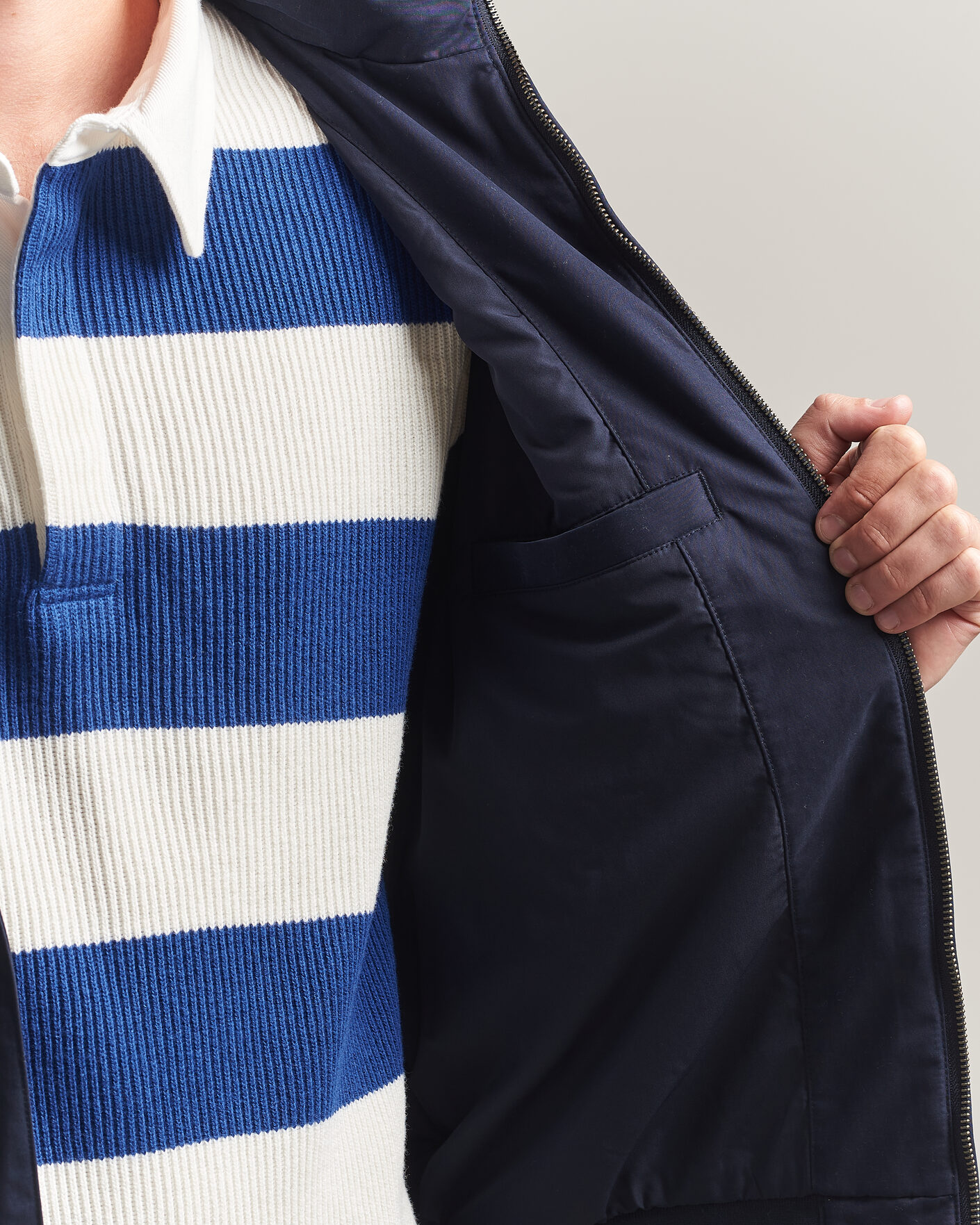 Hombres | Abrigos y chaquetas | Gant | Hampshire Jacket Evening Blue