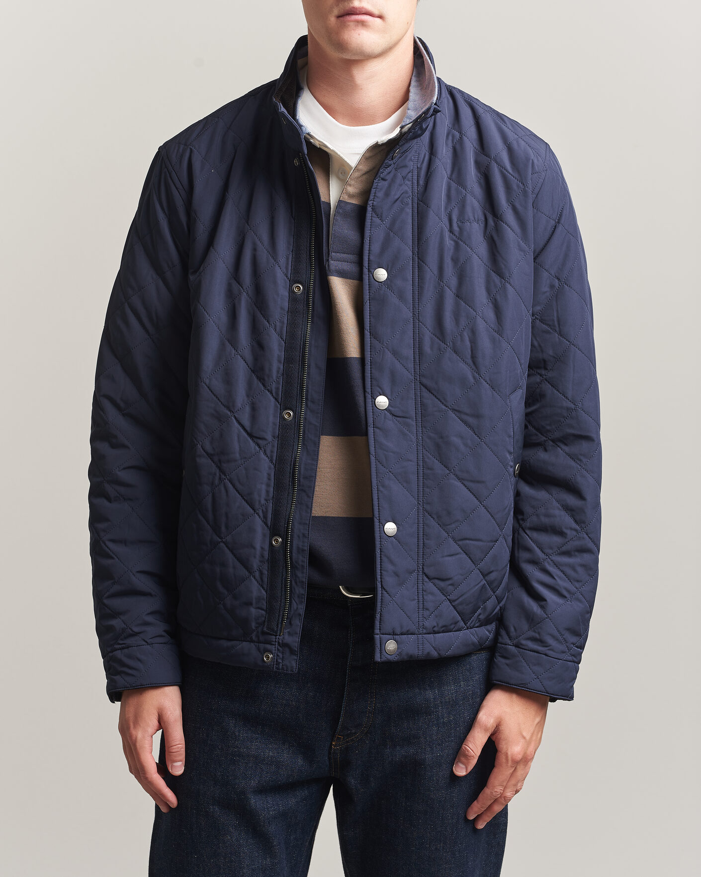 Hombres | Abrigos y chaquetas | Gant | Classic Quilted Jacket Evening Blue