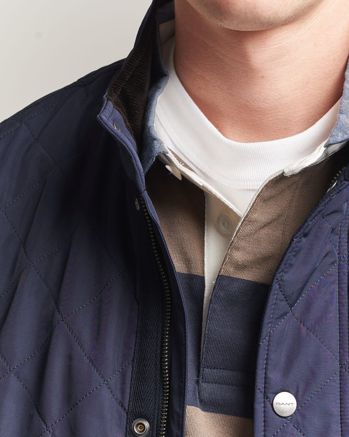Hombres | Abrigos y chaquetas | Gant | Classic Quilted Jacket Evening Blue