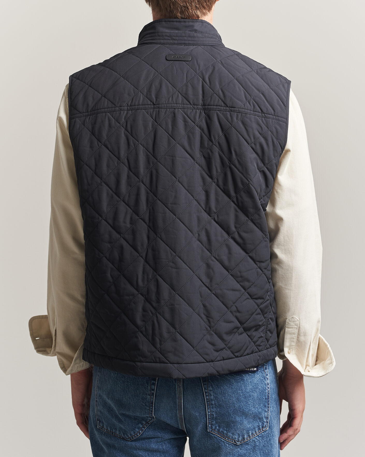 Hombres | Chalecos | Gant | Classic Quilted Vest Black