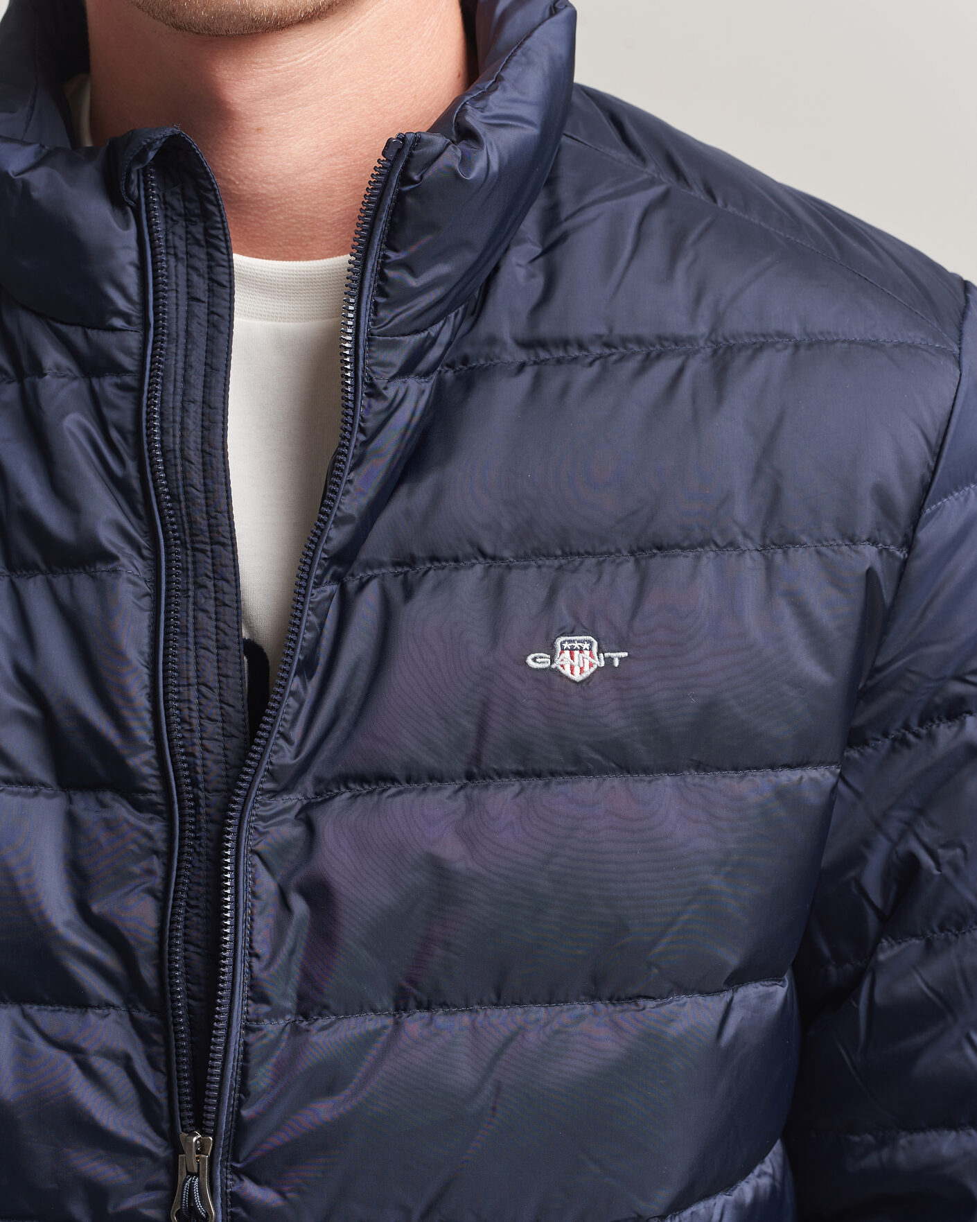 Hombres | Abrigos y chaquetas | Gant | Light Down Jacket Evening Blue