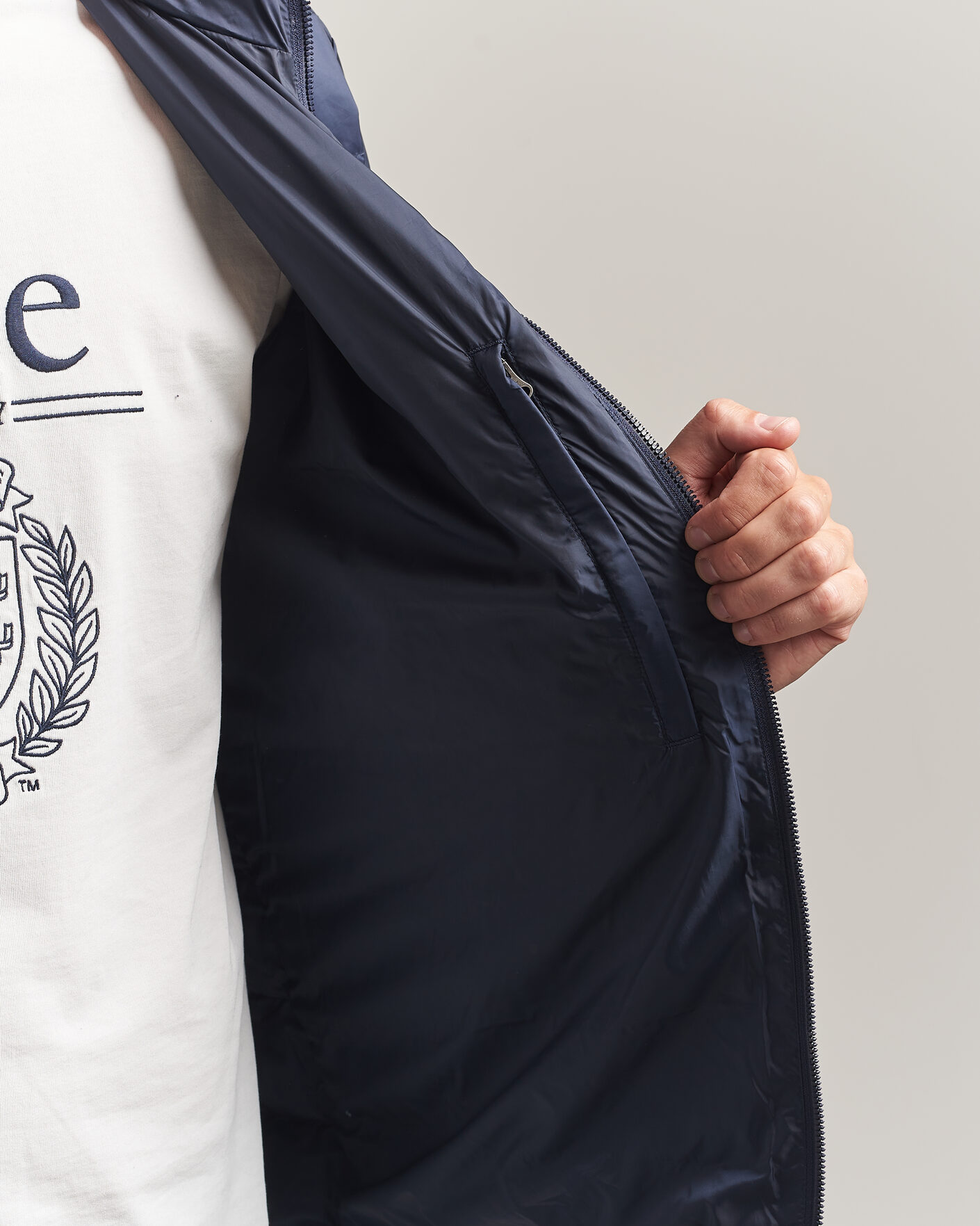 Hombres | Abrigos y chaquetas | Gant | Light Down Jacket Evening Blue
