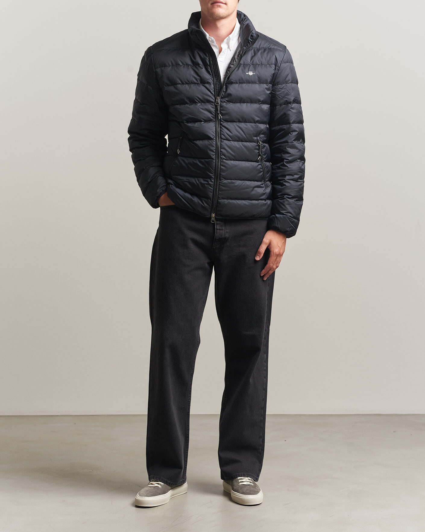 Hombres | Abrigos y chaquetas | Gant | Light Down Jacket Black