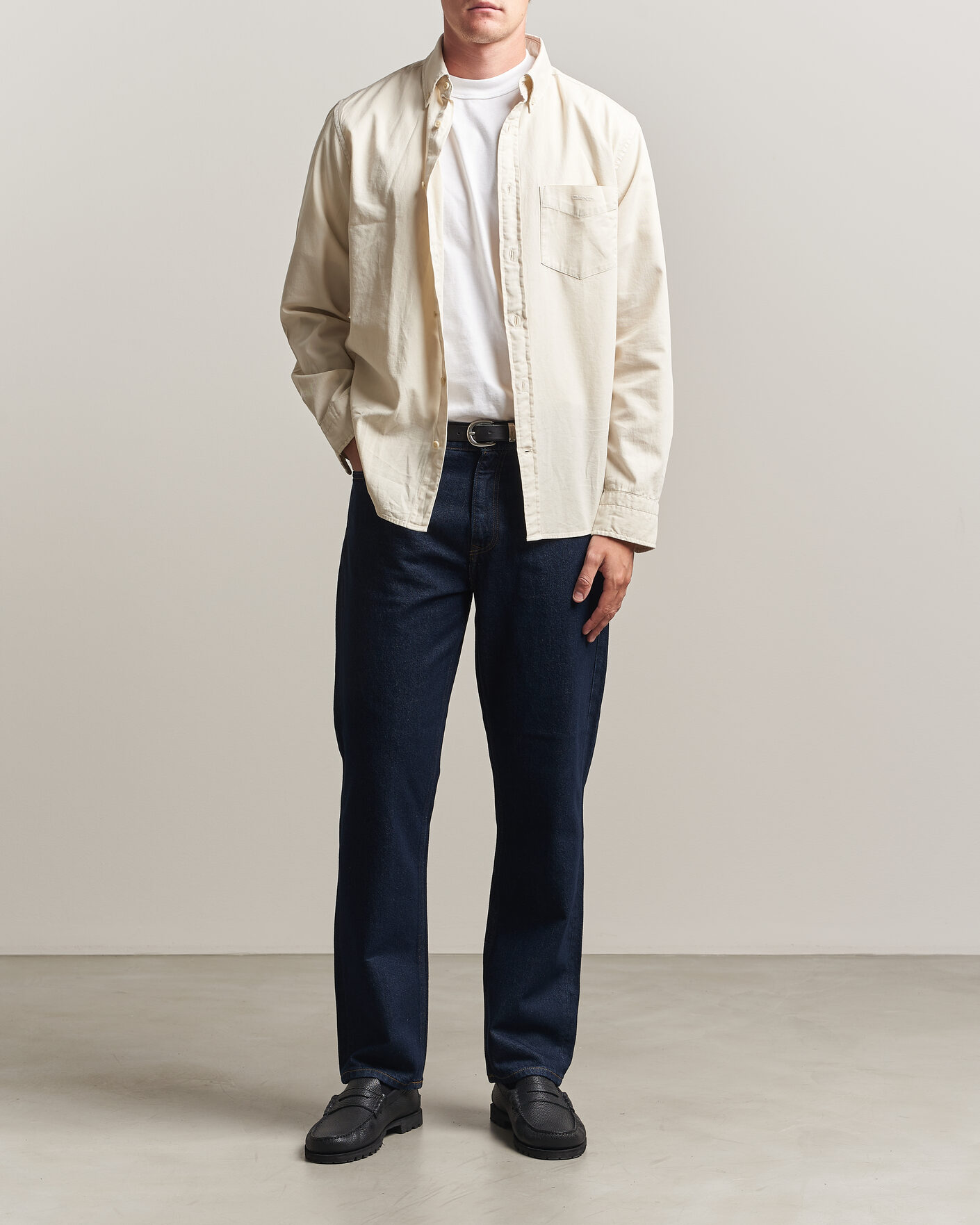 Hombres | Vaqueros | Gant | Straight Fit Jeans Dark Blue