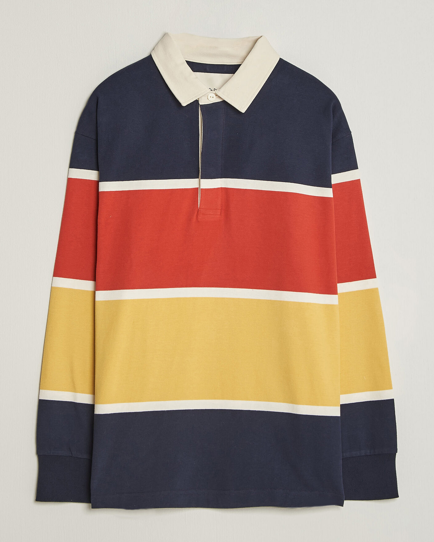 Hombres | Jerséis y prendas de punto | Gant | Striped Rugger Multi
