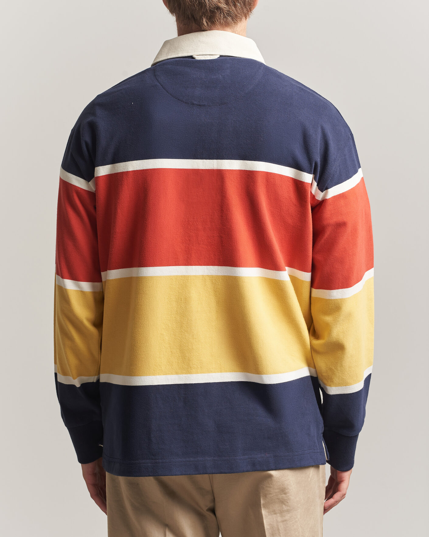 Hombres | Jerséis y prendas de punto | Gant | Striped Rugger Multi