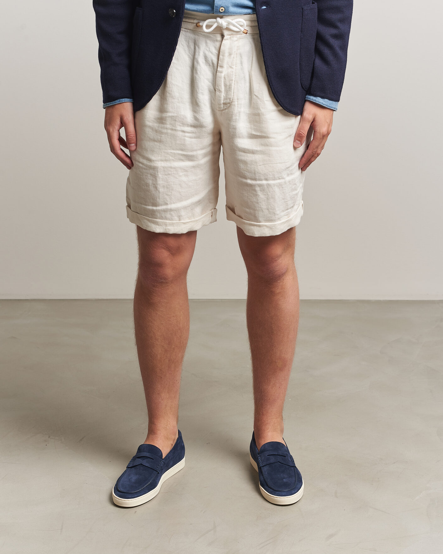 Hombres | Mocasines | Brunello Cucinelli | Penny Loafers Midnight Blue