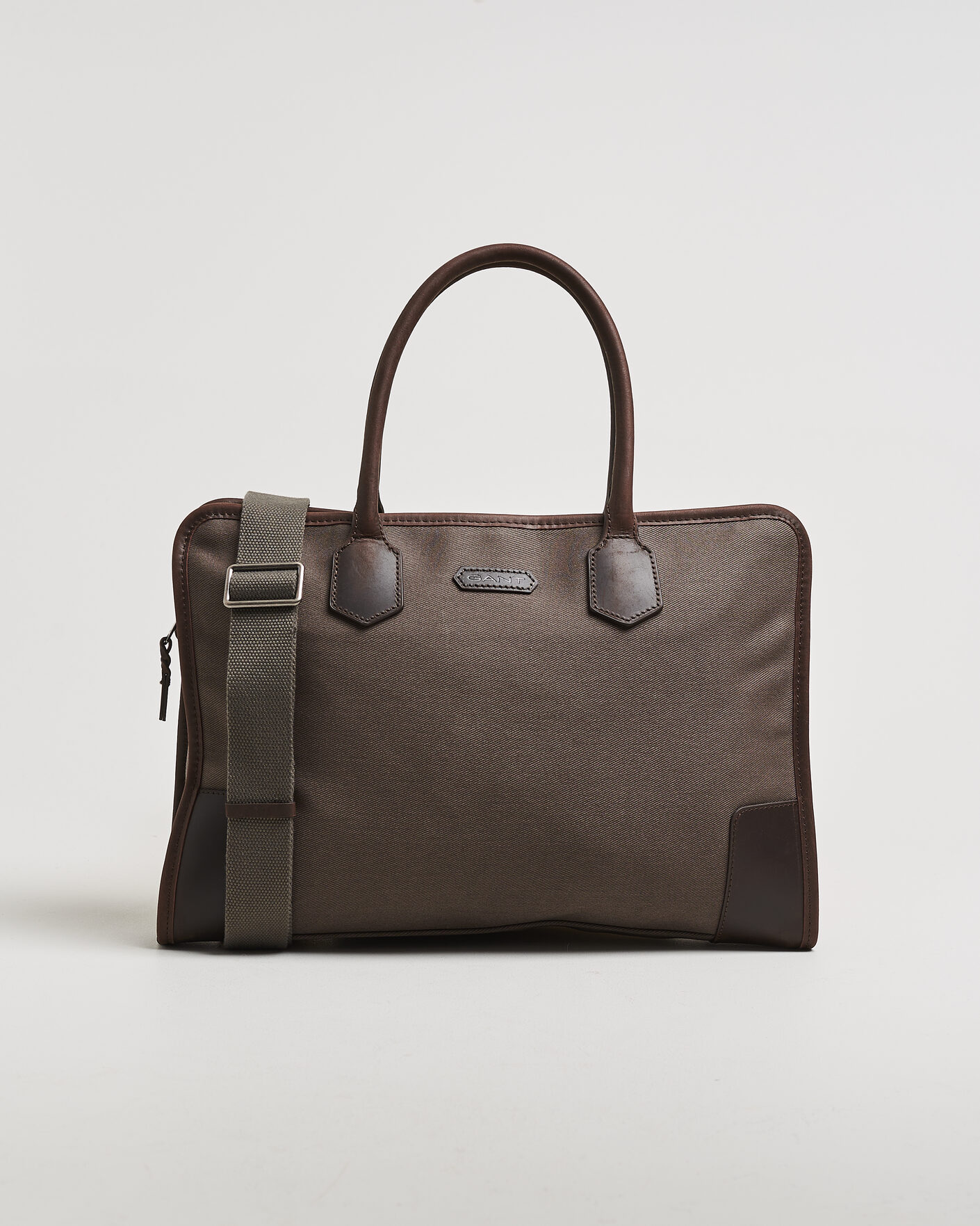 Hombres | Bolsos | Gant | Modern Premium Canvas Commuter Bag Faded Taupe