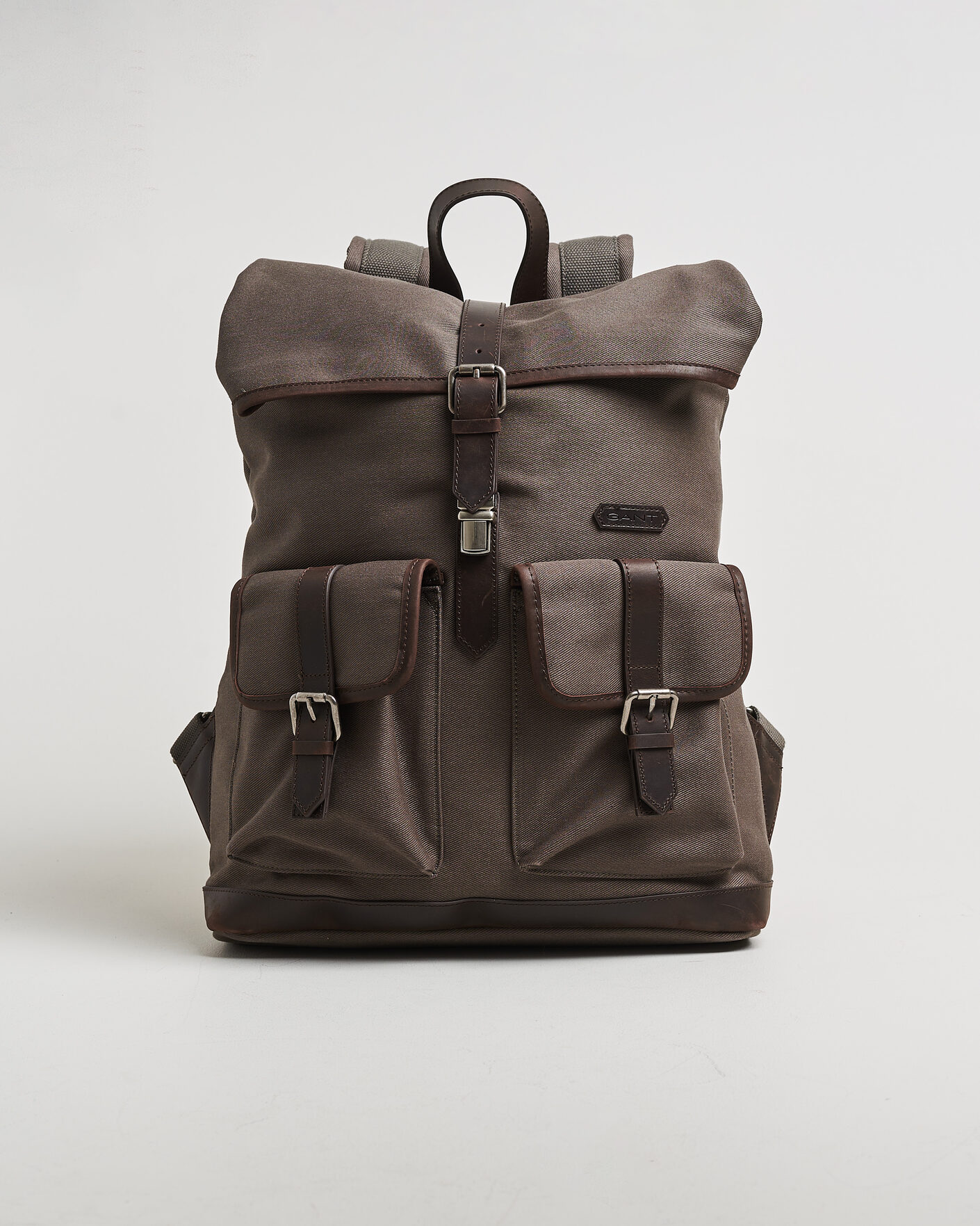 Hombres | Bolsos | Gant | Modern Premium Canvas Backpack Faded Taupe