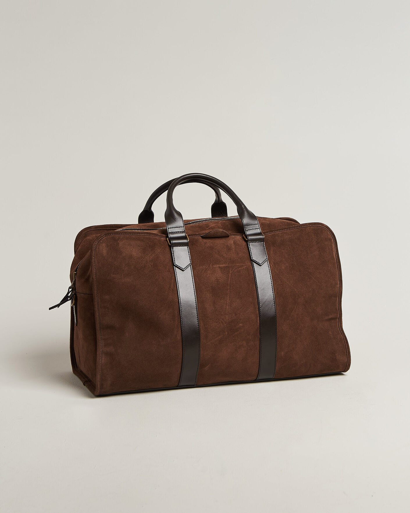 Hombres | Bolsos | Gant | Suede Duffle Bag Soil Brown