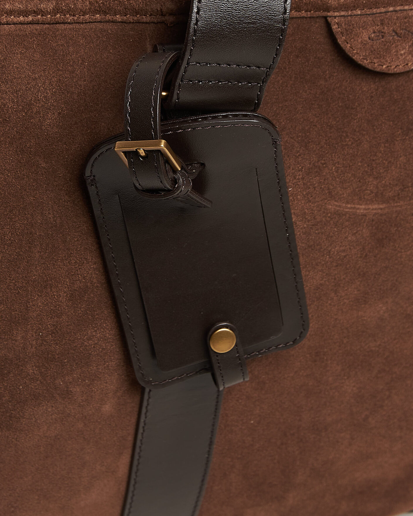Hombres | Bolsos | Gant | Suede Duffle Bag Soil Brown