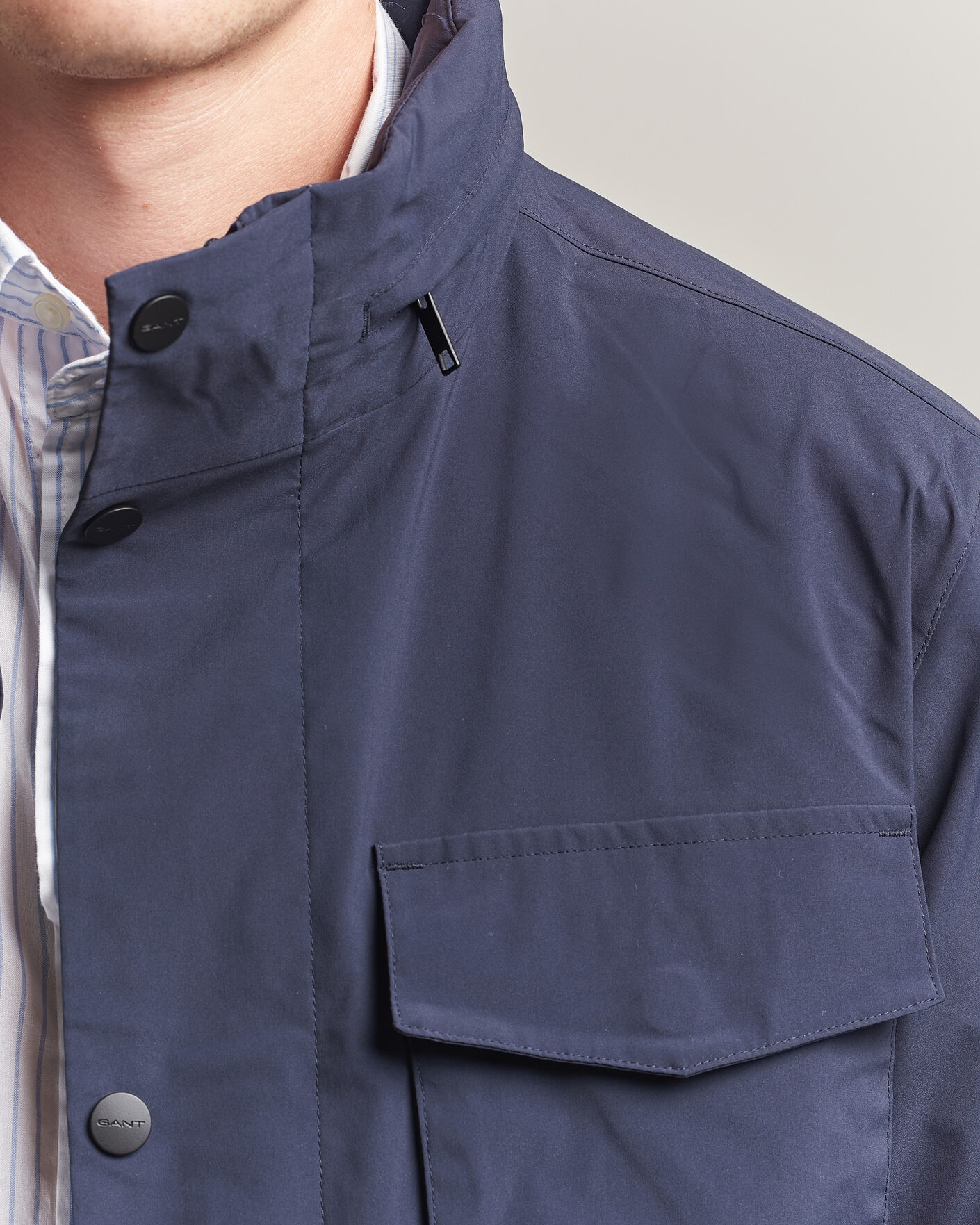 Hombres | Abrigos y chaquetas | Gant | Lightweight 4-Pocket Field Jacket Evening Blue