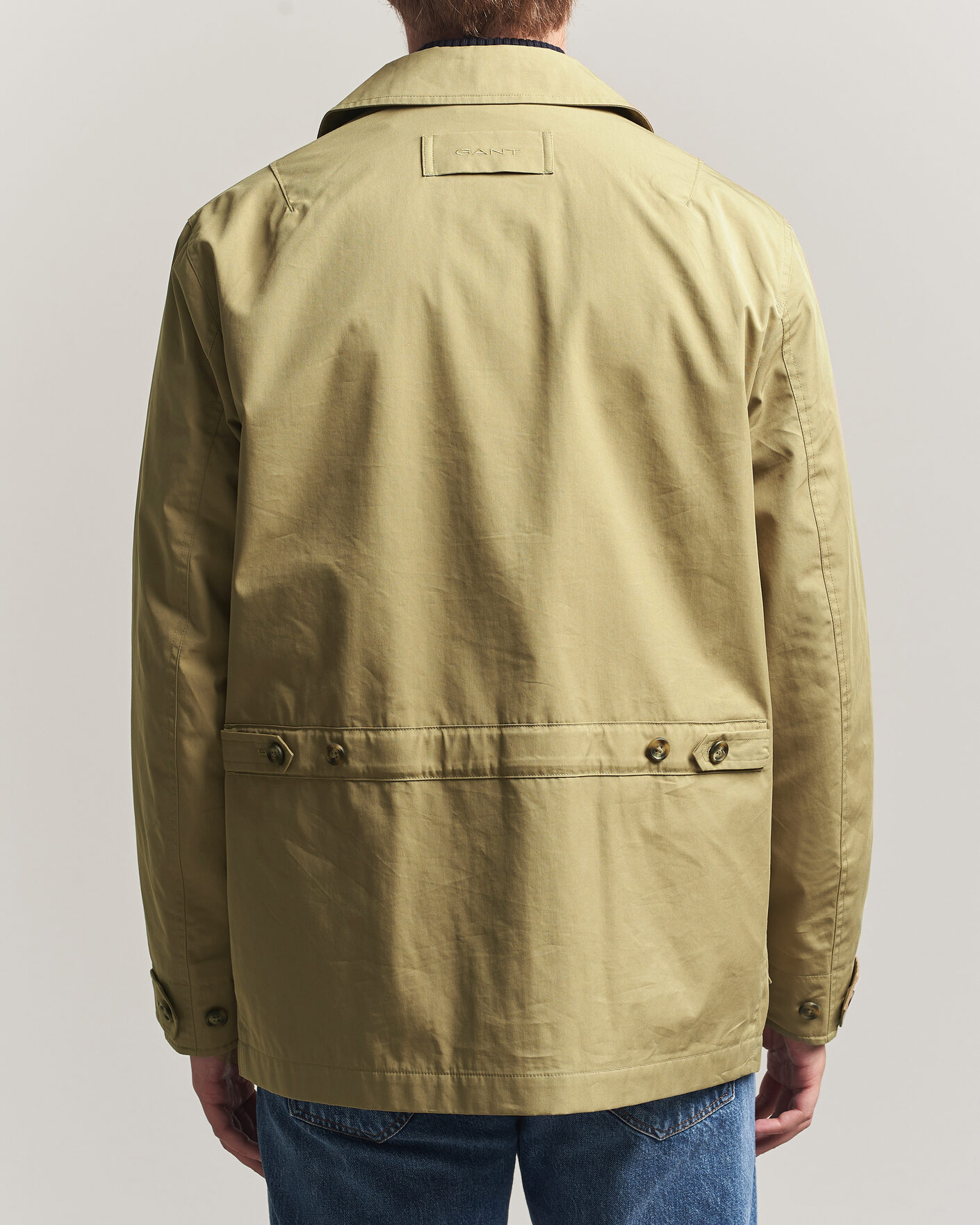 Hombres | Abrigos y chaquetas | Gant | Cotton Barn Jacket Light Taupe
