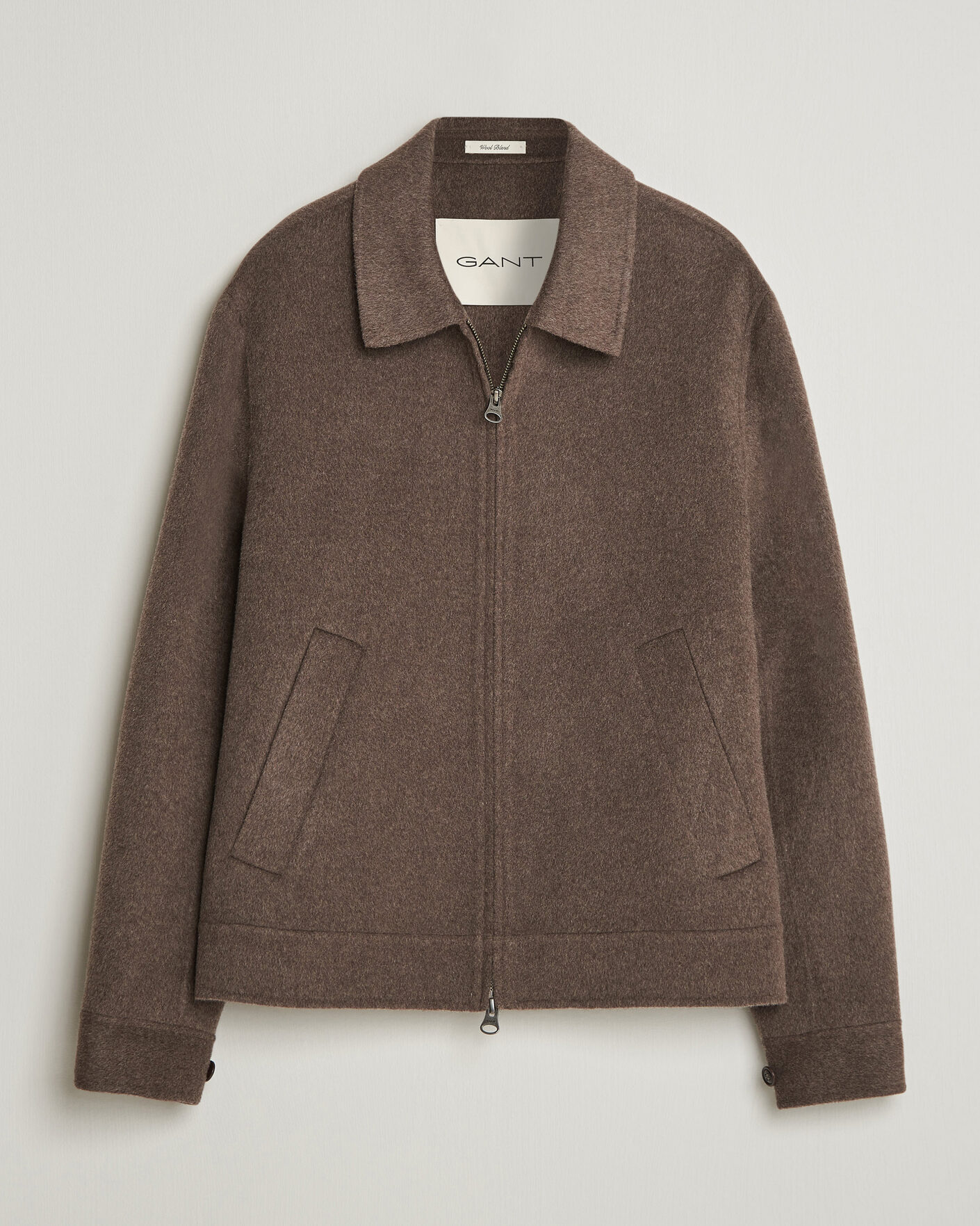 Hombres | Abrigos y chaquetas | Gant | Handstitched Wool/Cashmere Jacket Shadow Brown