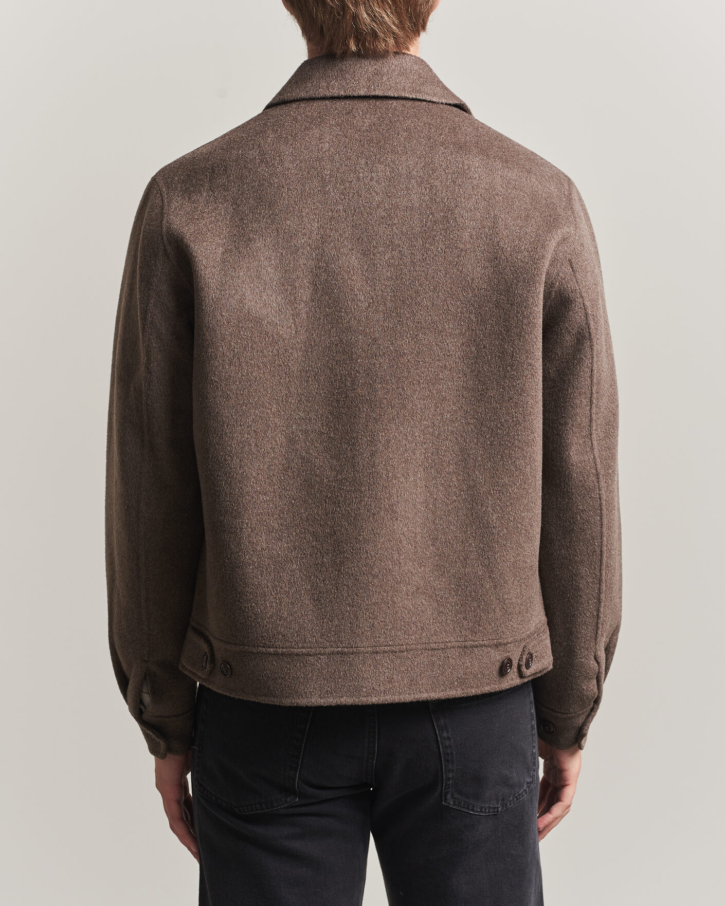 Hombres | Abrigos y chaquetas | Gant | Handstitched Wool/Cashmere Jacket Shadow Brown