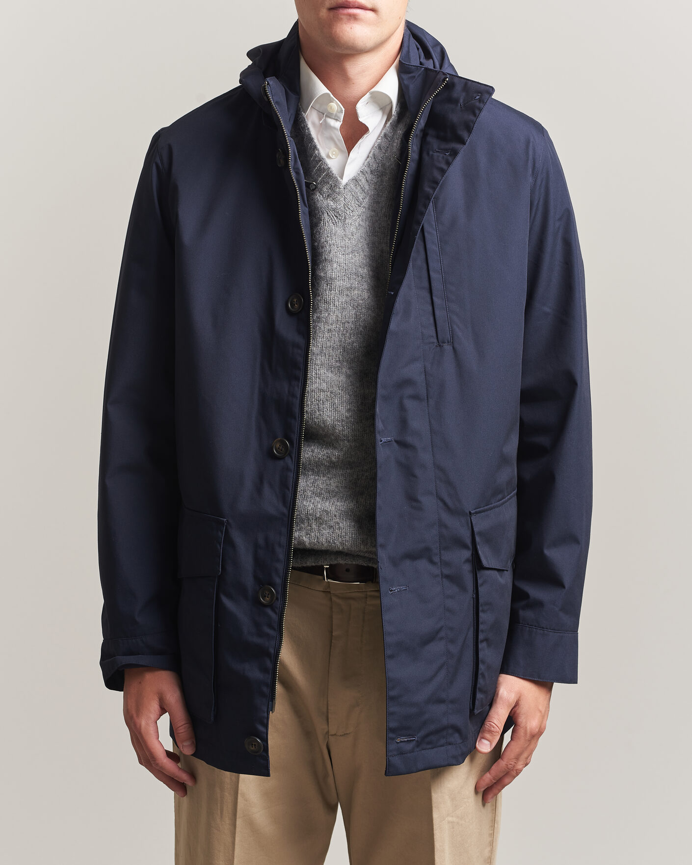 Hombres | Abrigos y chaquetas | Gant | Double Jacket Evening Blue
