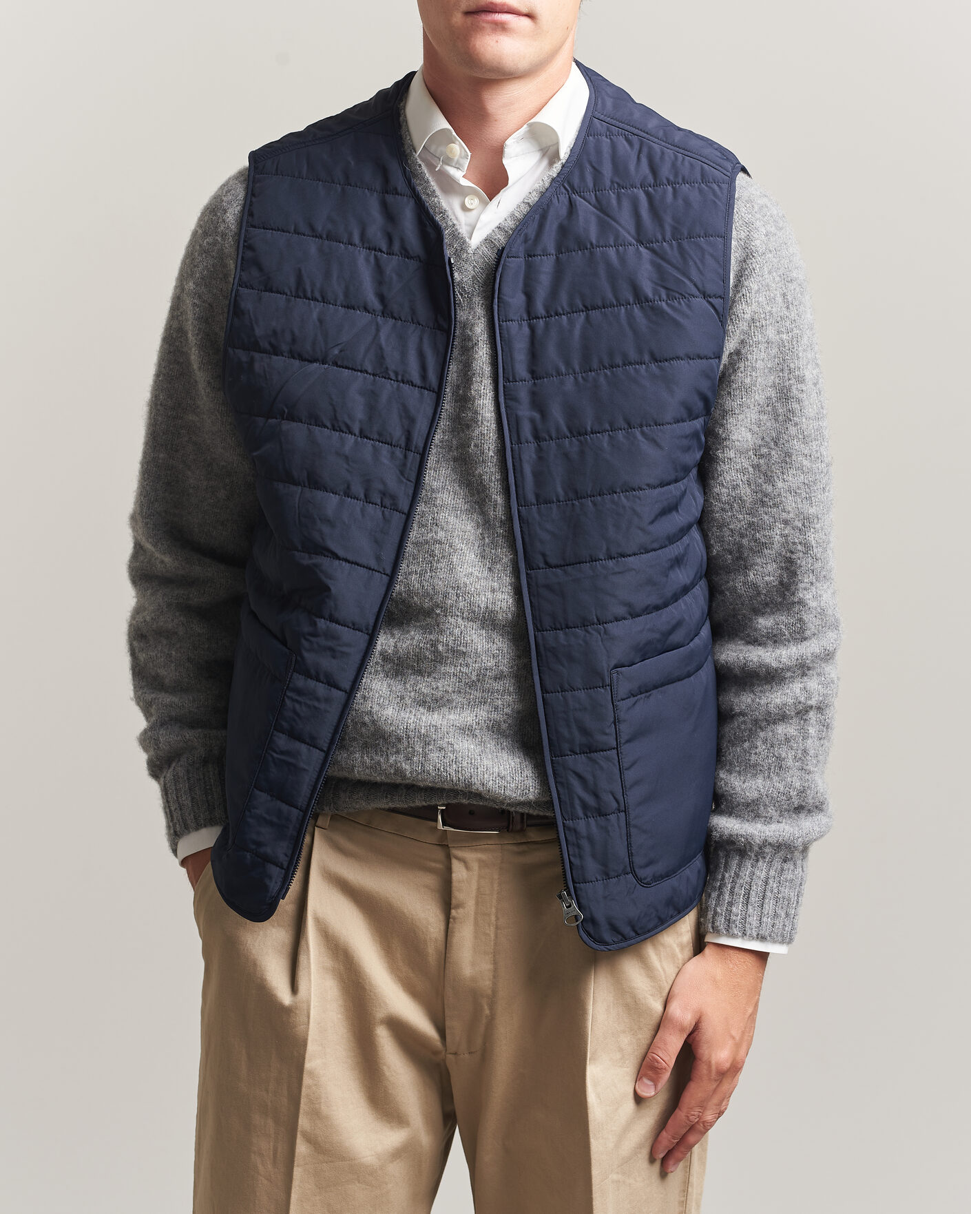 Hombres | Abrigos y chaquetas | Gant | Double Jacket Evening Blue
