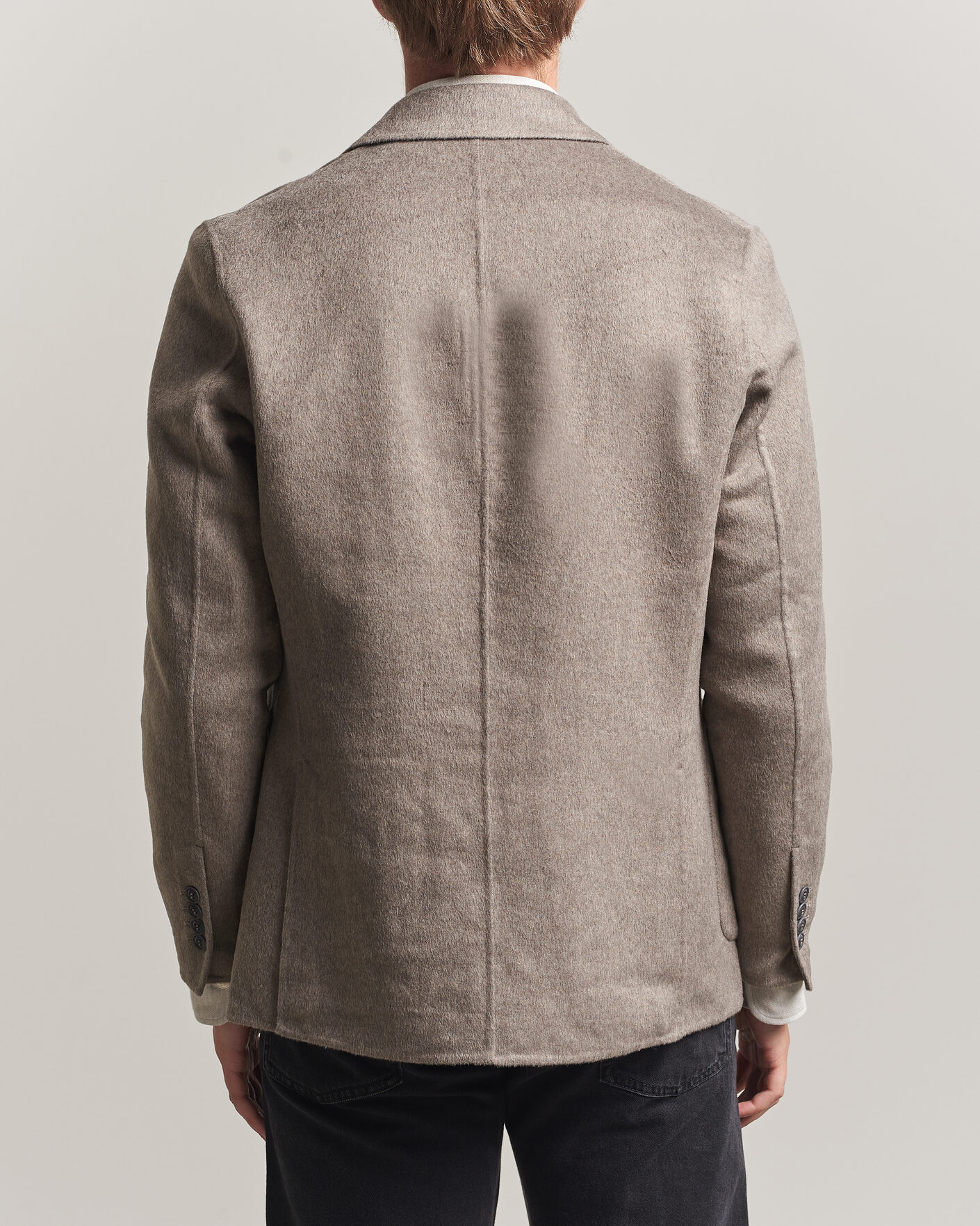 Hombres | Blazers | Gant | Handstitched Unlined Blazer Mist Taupe