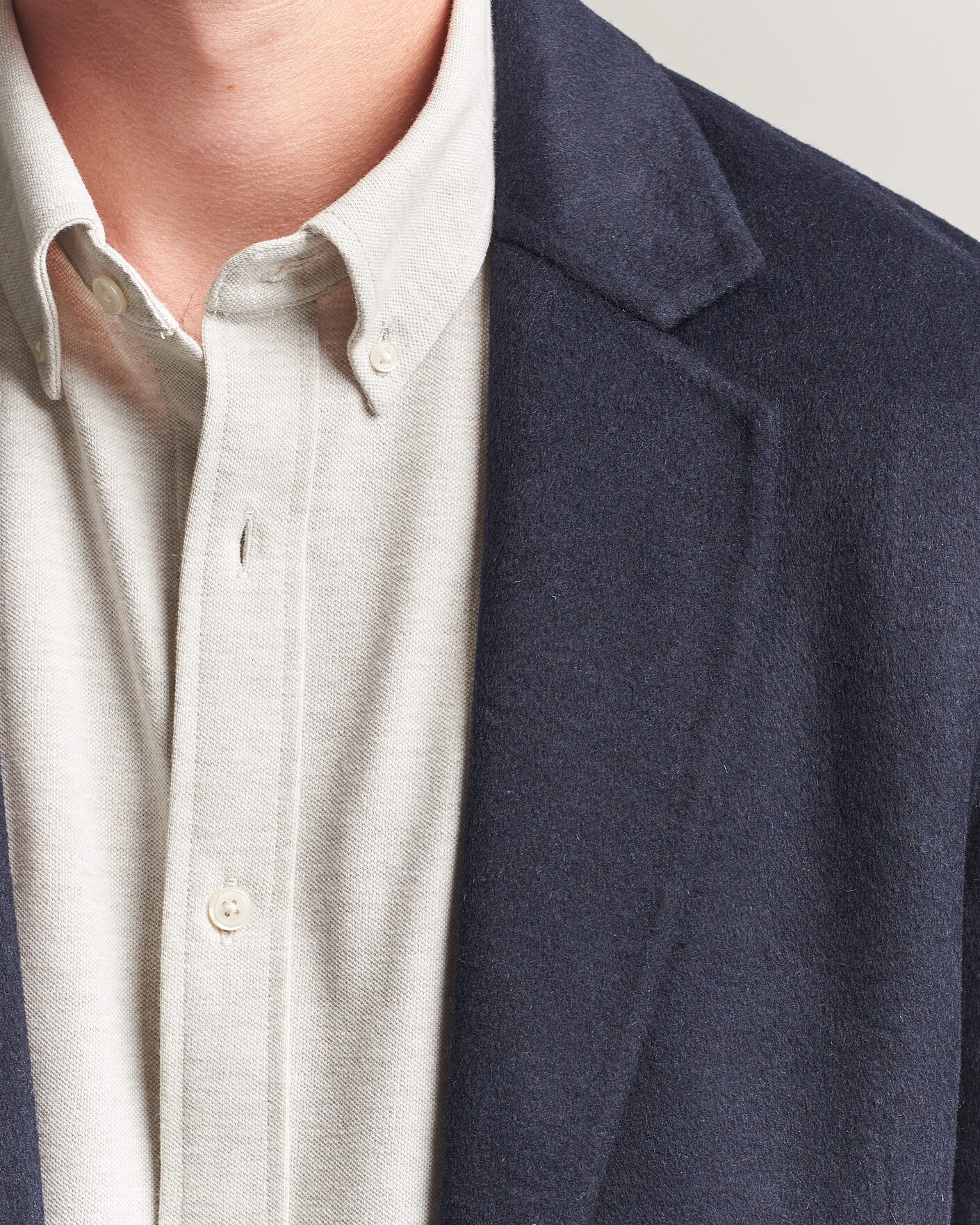Hombres | Blazers | Gant | Handstitched Unlined Blazer Evening Blue
