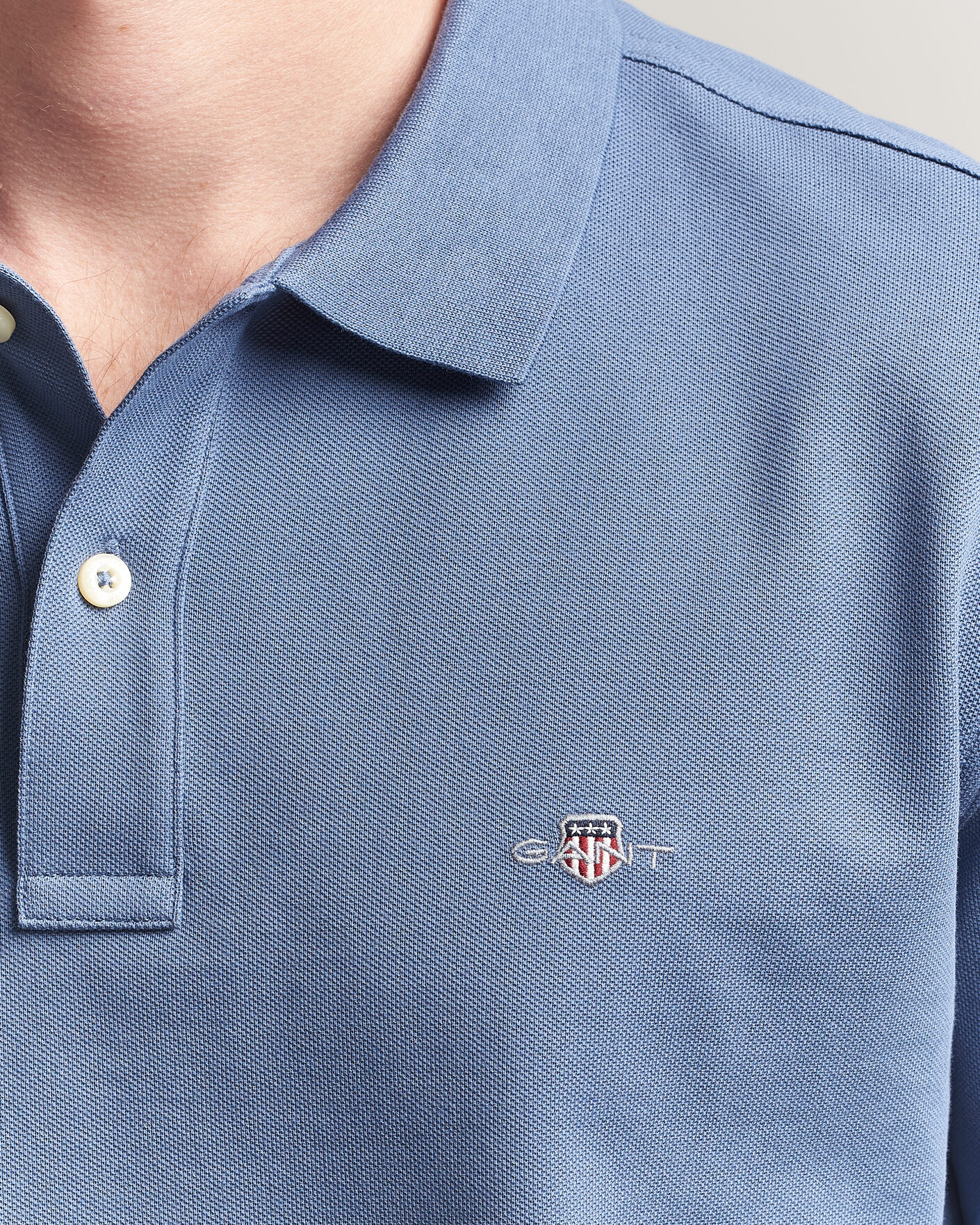 Hombres | Polos | Gant | The Original Polo Blue Horizon