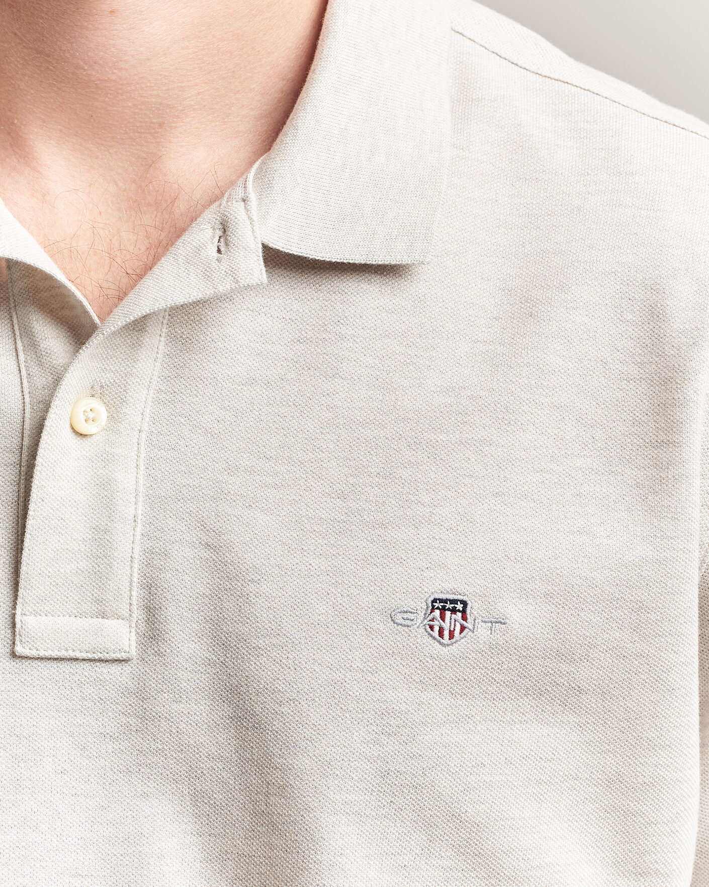 Hombres | Polos | Gant | The Original Polo Glacier Melange
