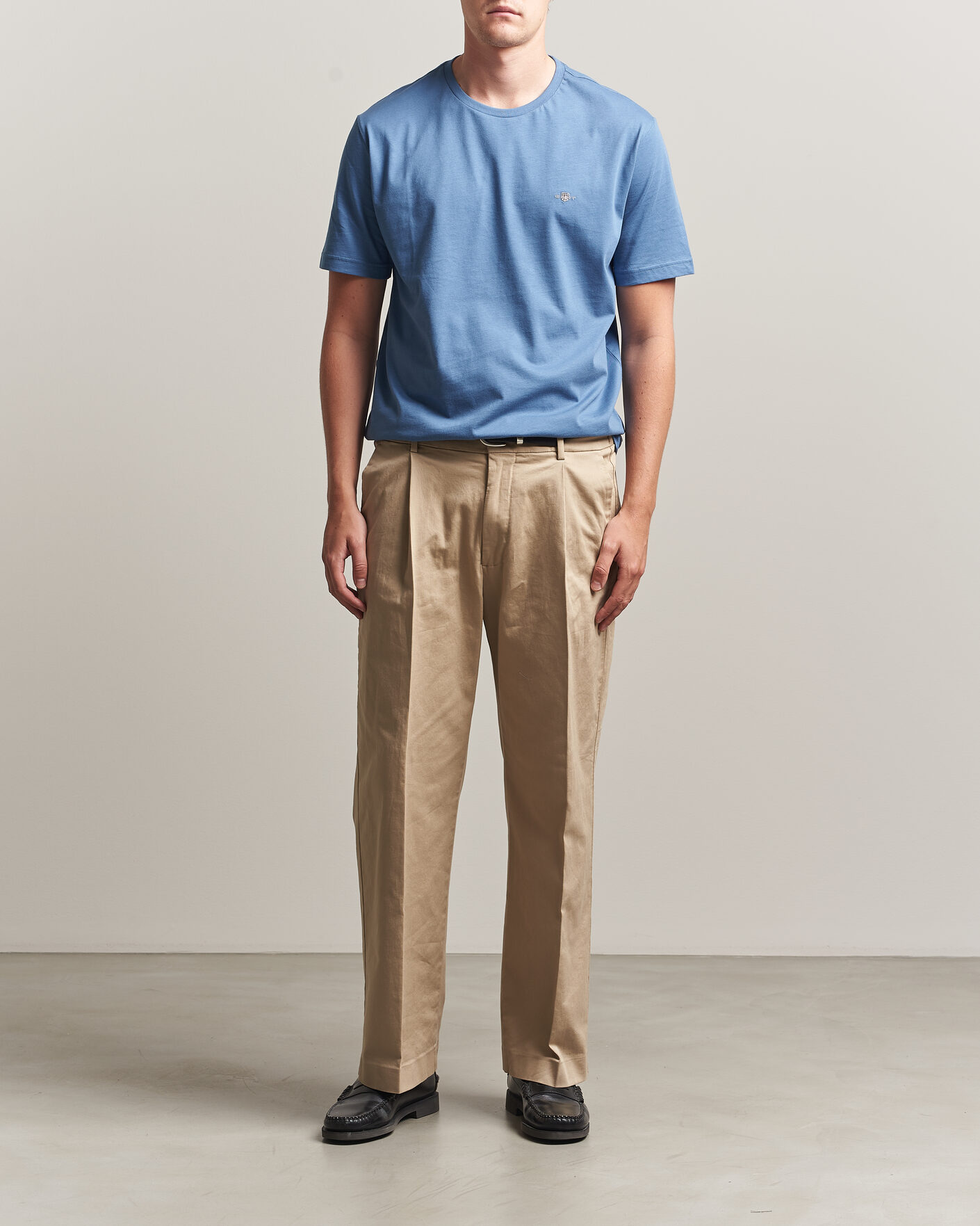 Hombres | Camisetas | Gant | The Original T-Shirt Blue Horizon