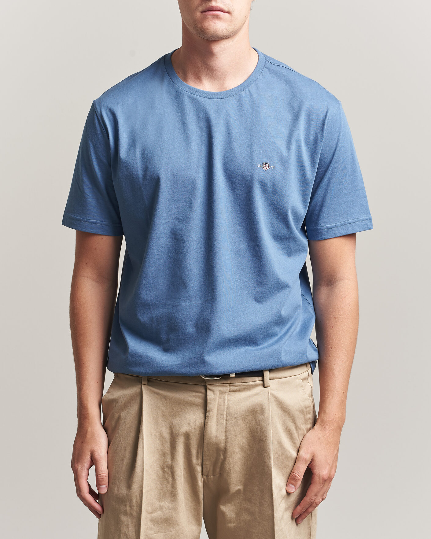 Hombres | Camisetas | Gant | The Original T-Shirt Blue Horizon