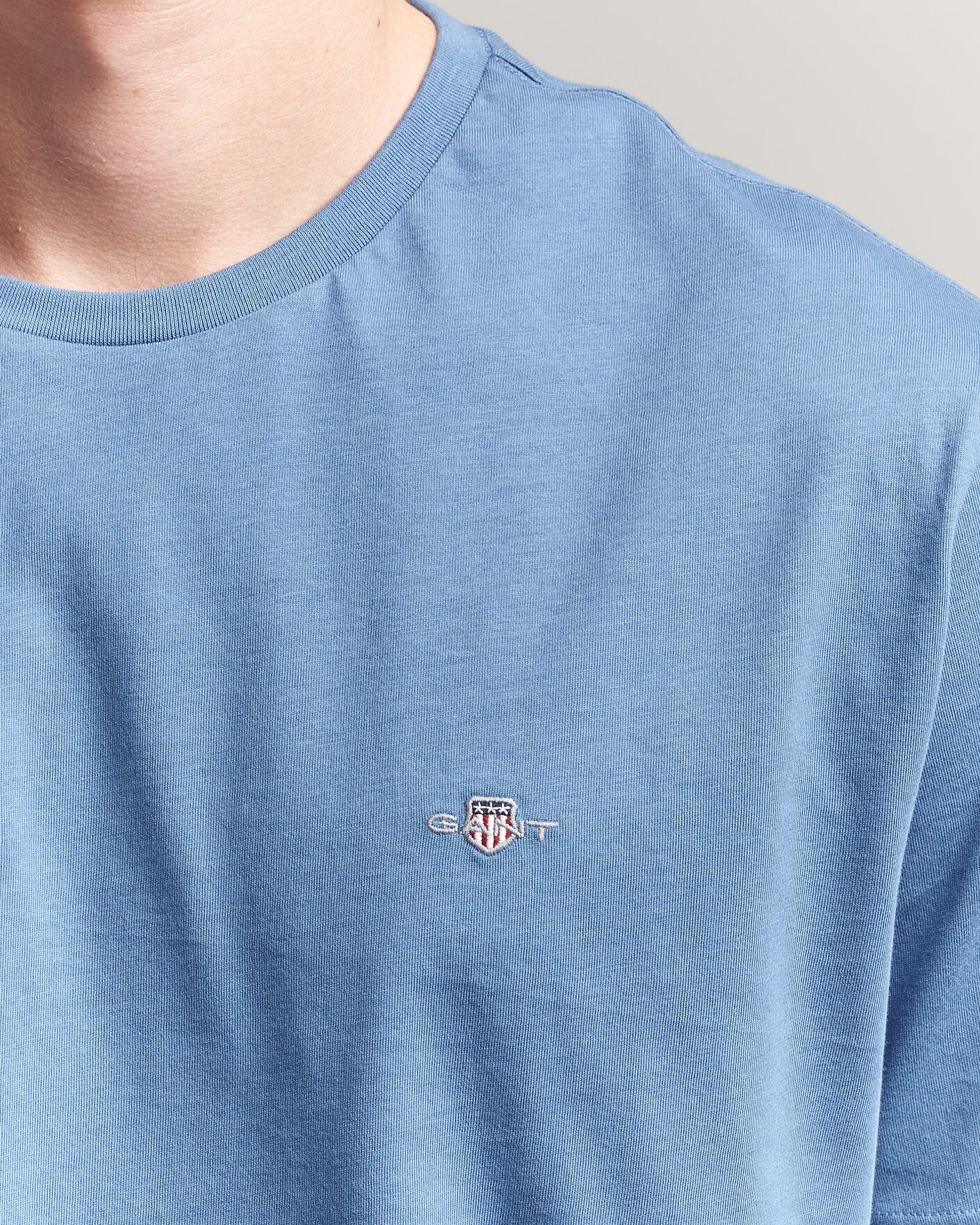 Hombres | Camisetas | Gant | The Original T-Shirt Blue Horizon