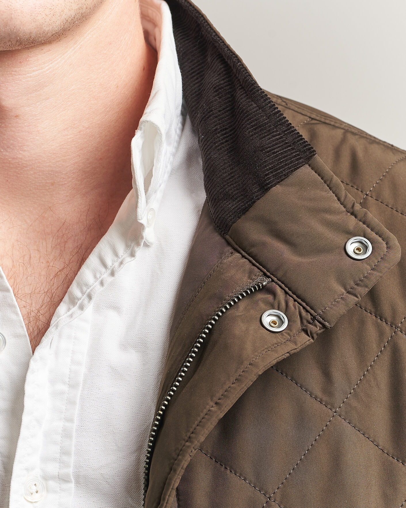 Hombres | Abrigos y chaquetas | Gant | Classic Quilted Mid Jacket Black Brown