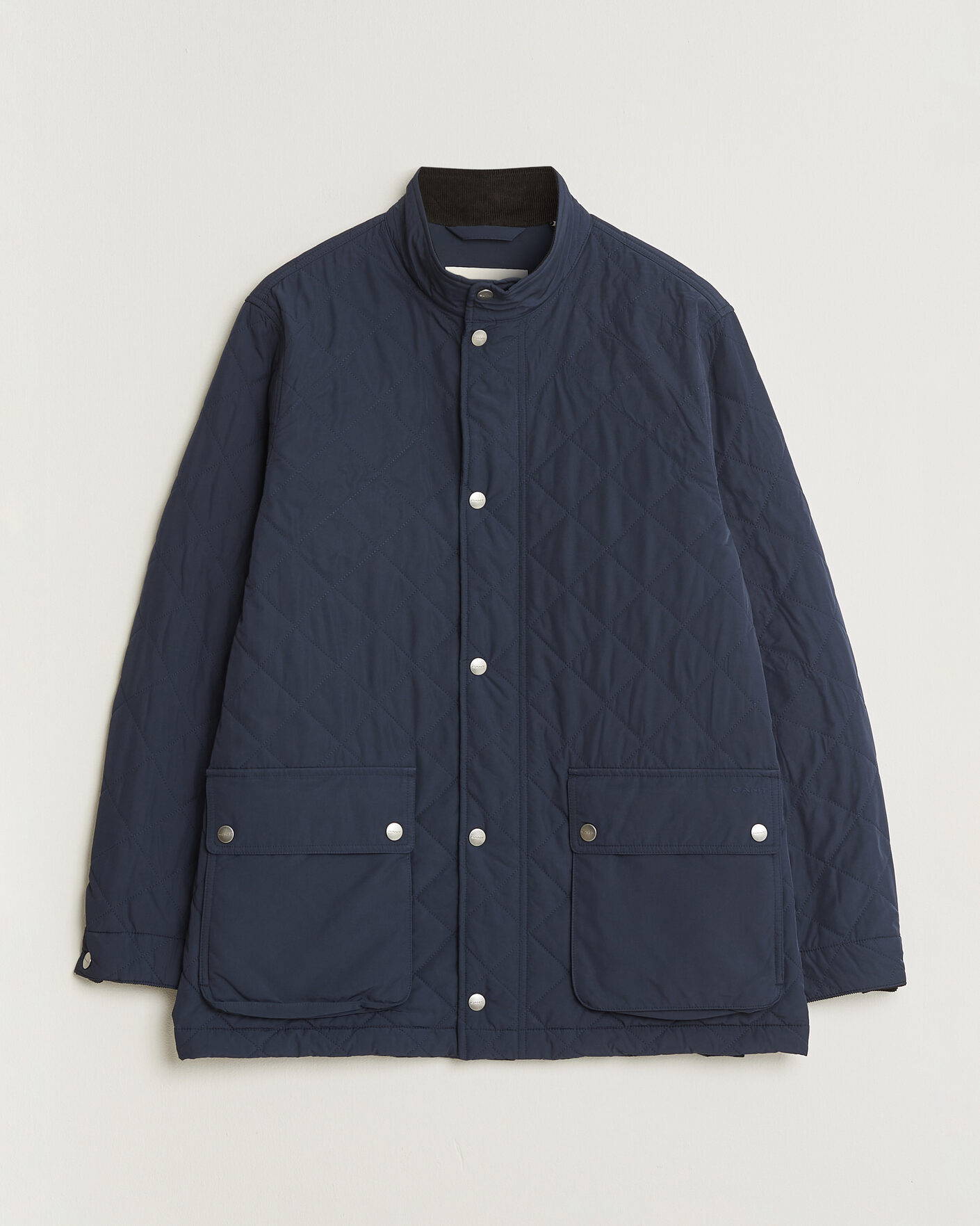 Hombres | Abrigos y chaquetas | Gant | Classic Quilted Mid Jacket Evening Blue