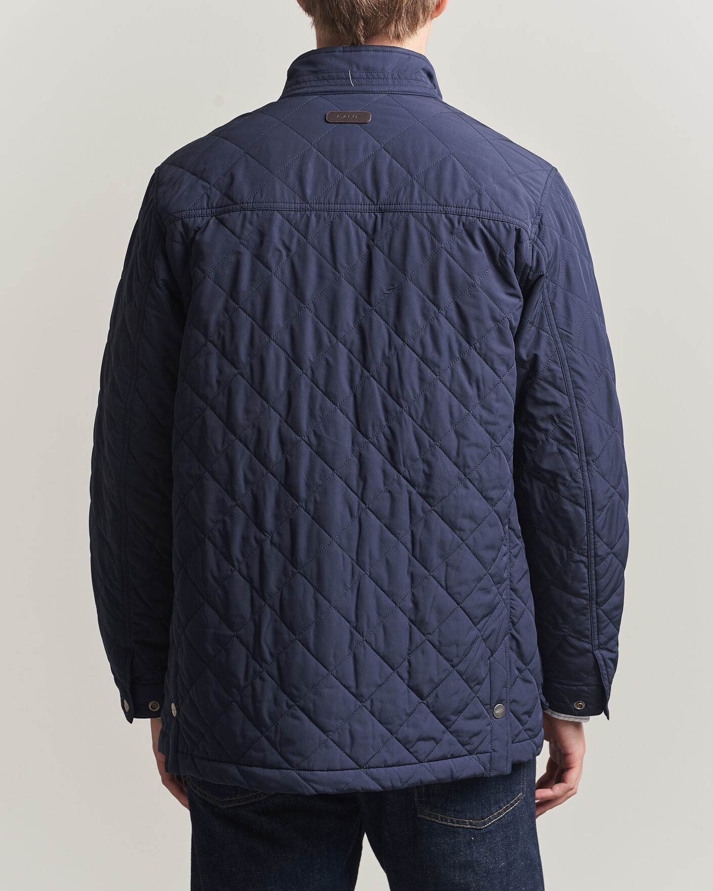 Hombres | Abrigos y chaquetas | Gant | Classic Quilted Mid Jacket Evening Blue