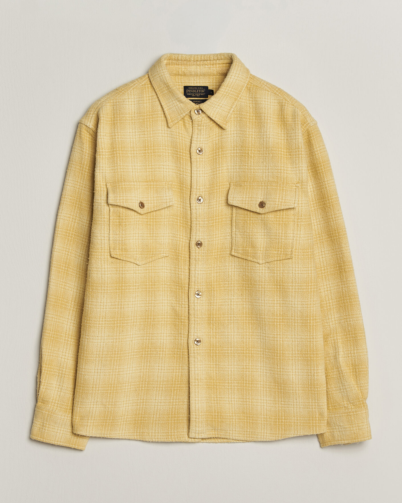Hombres | Camisas | Pendleton | Big Pocket Shirt Cream Shadow
