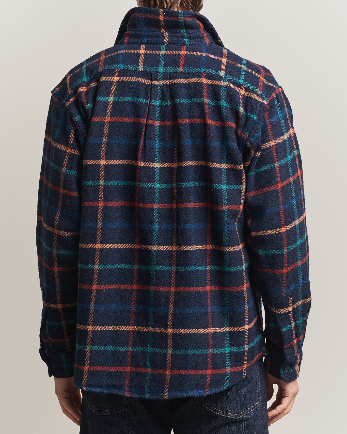 Hombres | Camisas | Pendleton | Big Pocket Shirt Dark Blue Check