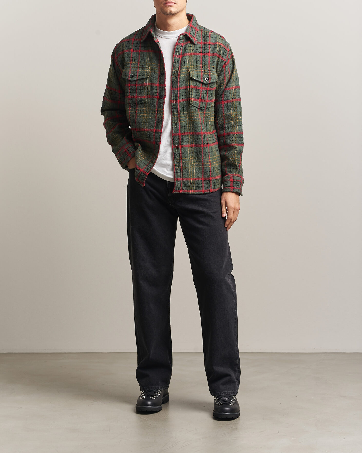 Hombres | Camisas | Pendleton | Big Pocket Shirt Green