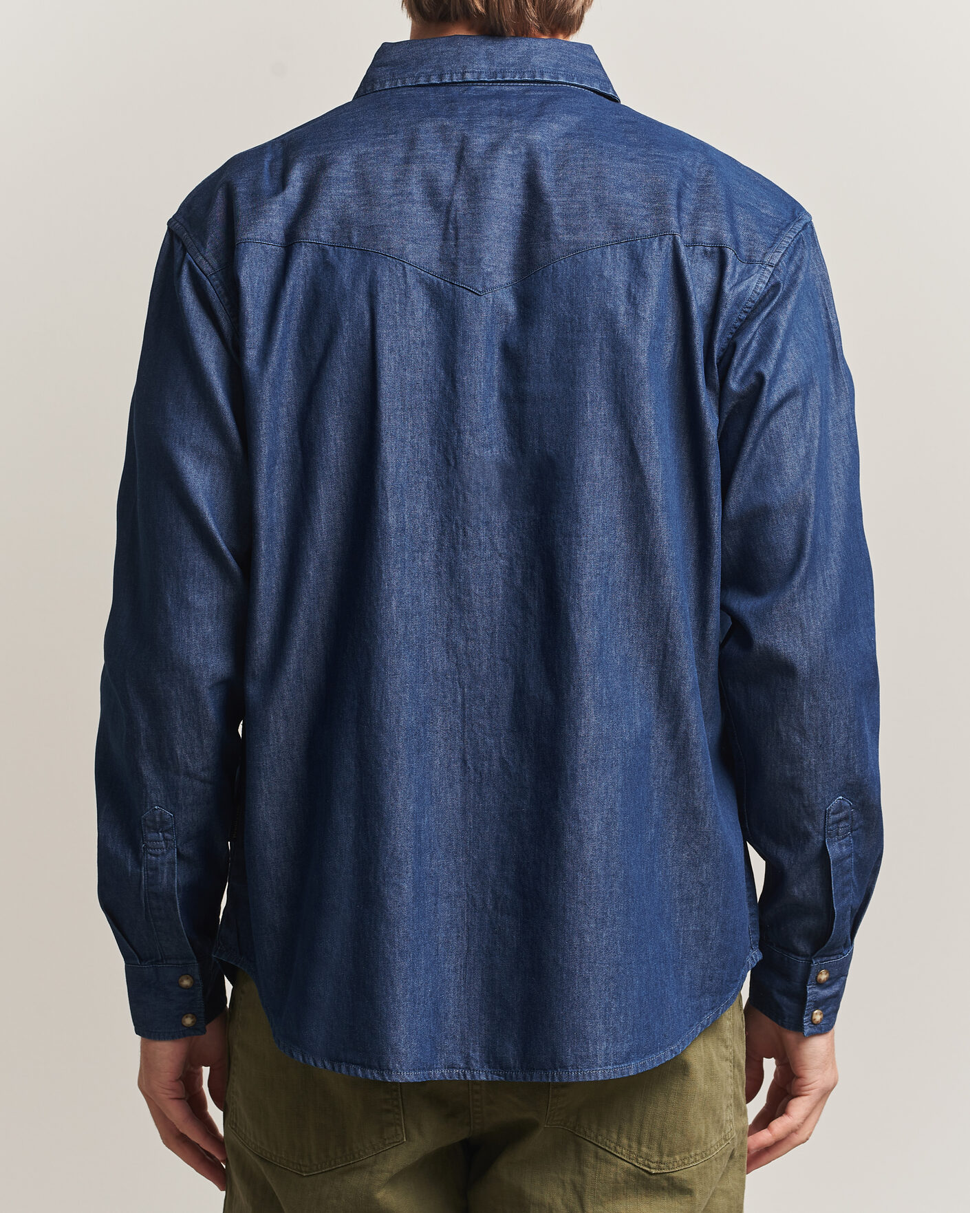 Hombres | Camisas | Pendleton | Chandler Western Shirt Indigo Chambray