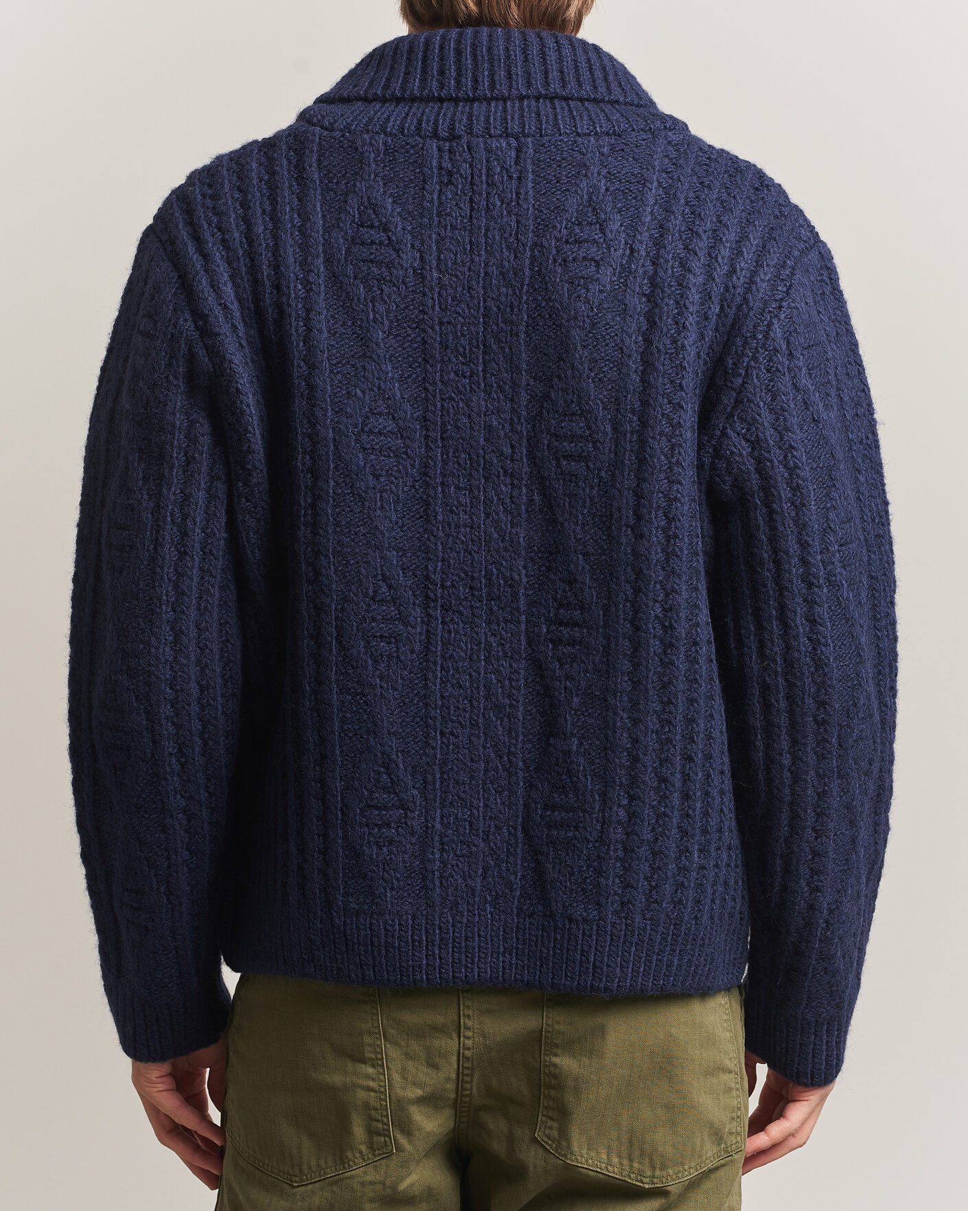 Hombres | Jerséis y prendas de punto | Pendleton | Hoop Zip Cardigan Navy