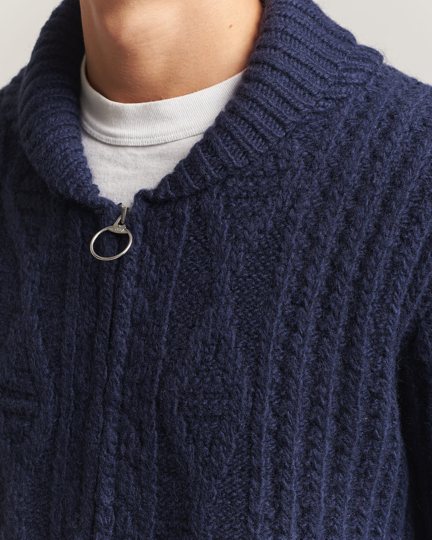 Hombres | Jerséis y prendas de punto | Pendleton | Hoop Zip Cardigan Navy
