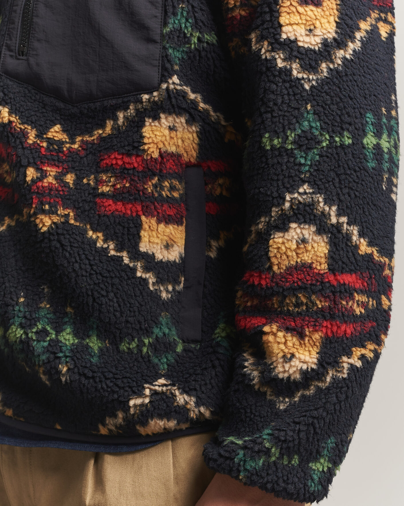 Hombres | Jerséis y prendas de punto | Pendleton | Jacquard Sherpa Fleece Four Corners