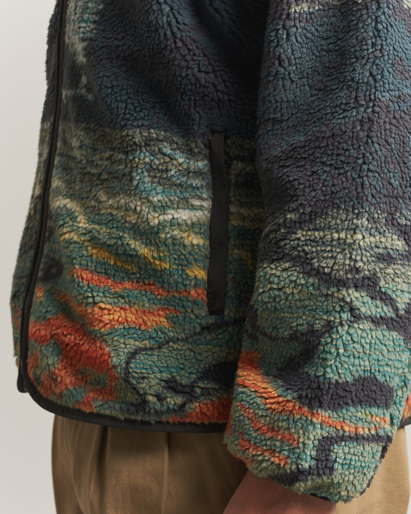 Hombres | Jerséis y prendas de punto | Pendleton | Jacquard Sherpa Fleece Salmon Falls