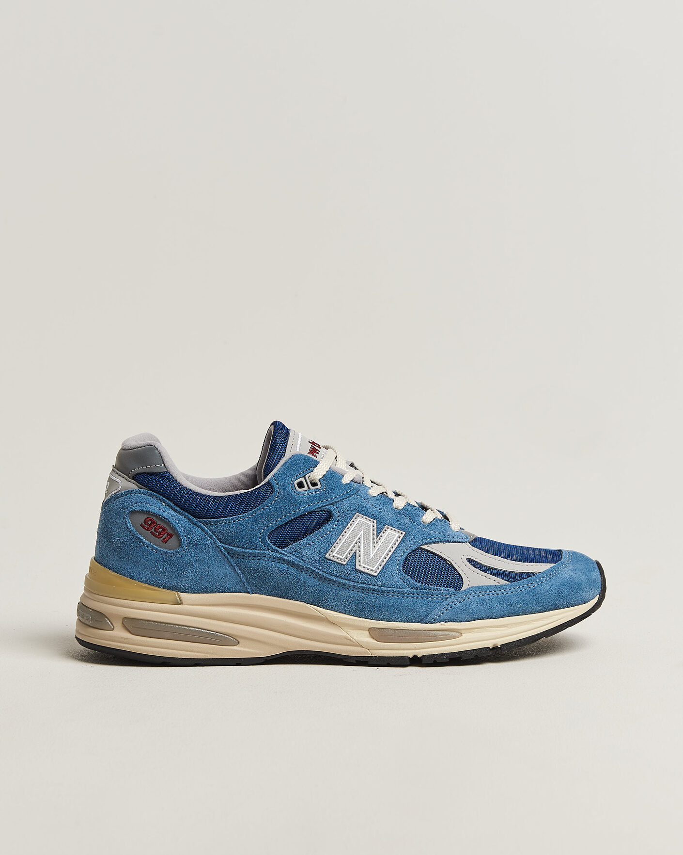 Hombres | Zapatillas | New Balance Made In US & UK | New Balance Made in Made in UK 991v2 Vintage Sports Bluesteel