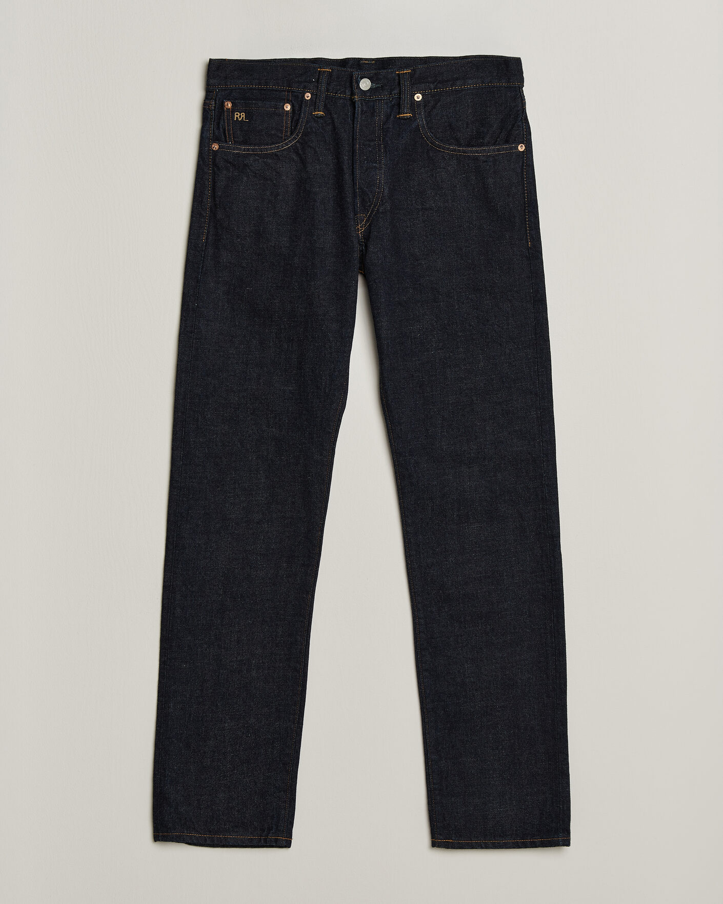 Hombres | Vaqueros | RRL | Slim Fit Selvedge Jeans East/West Rinse