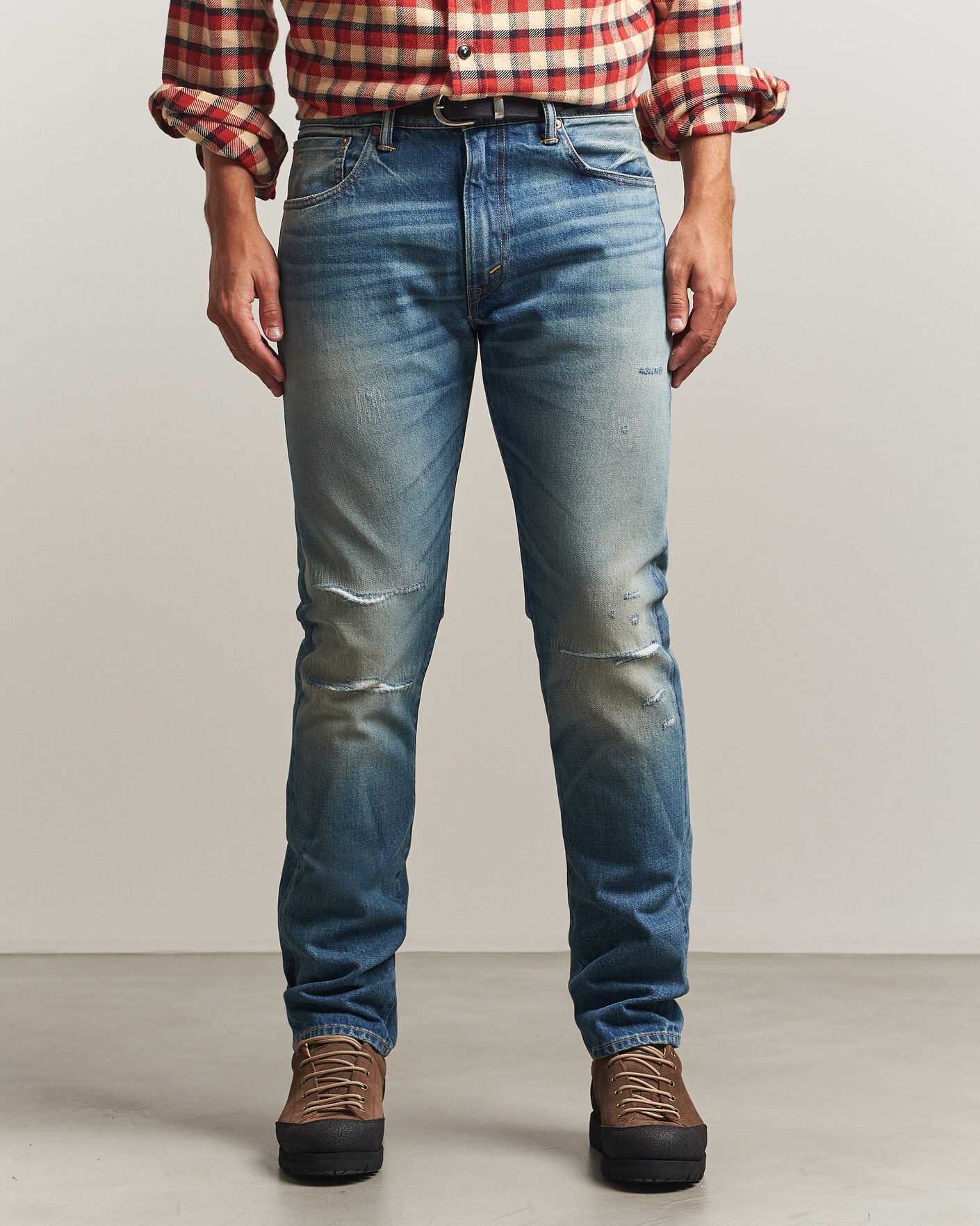 Hombres | Vaqueros | RRL | Slim Fit Selvedge Jeans Clearford Wash