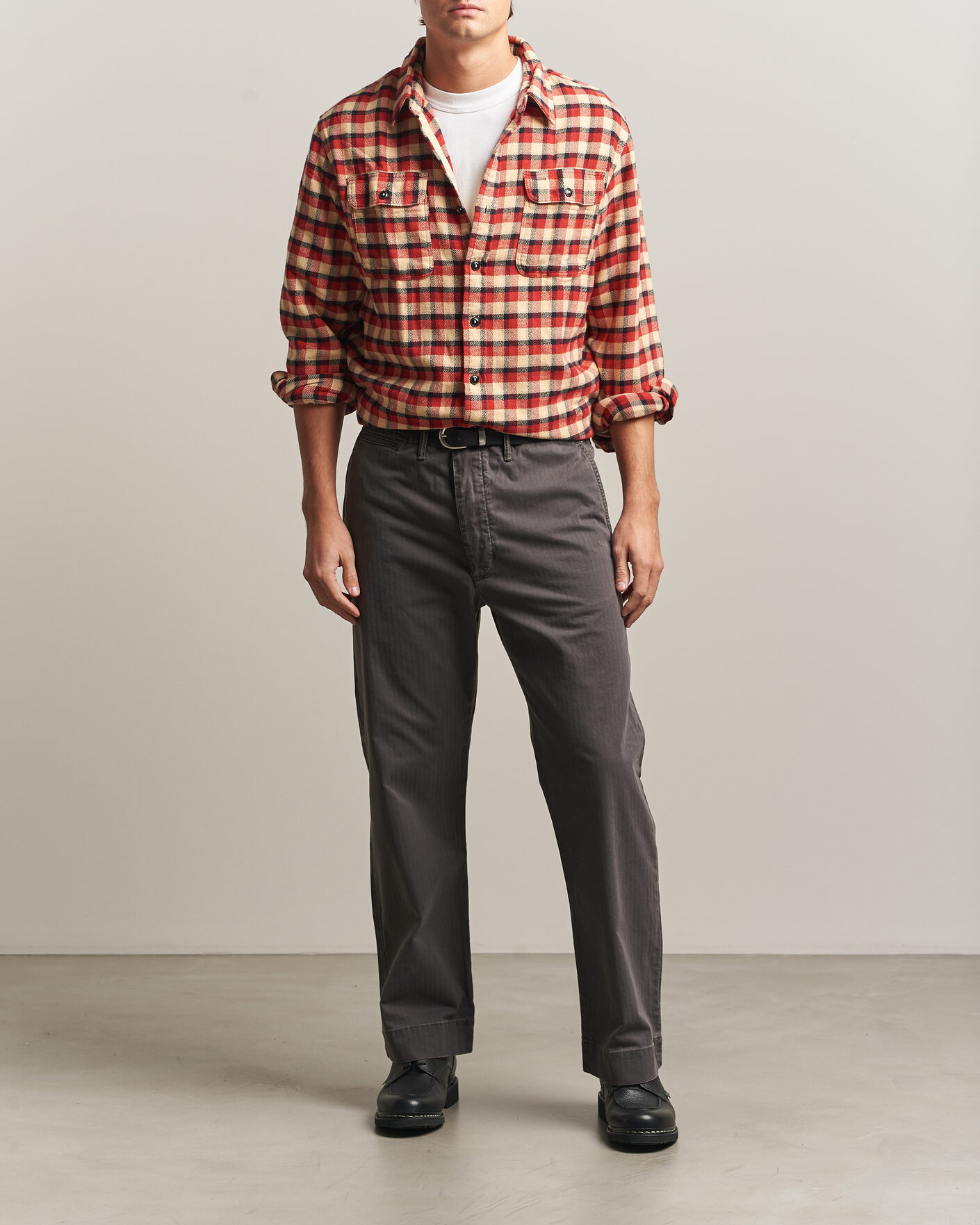 Hombres | Pantalones | RRL | Field Chino Black