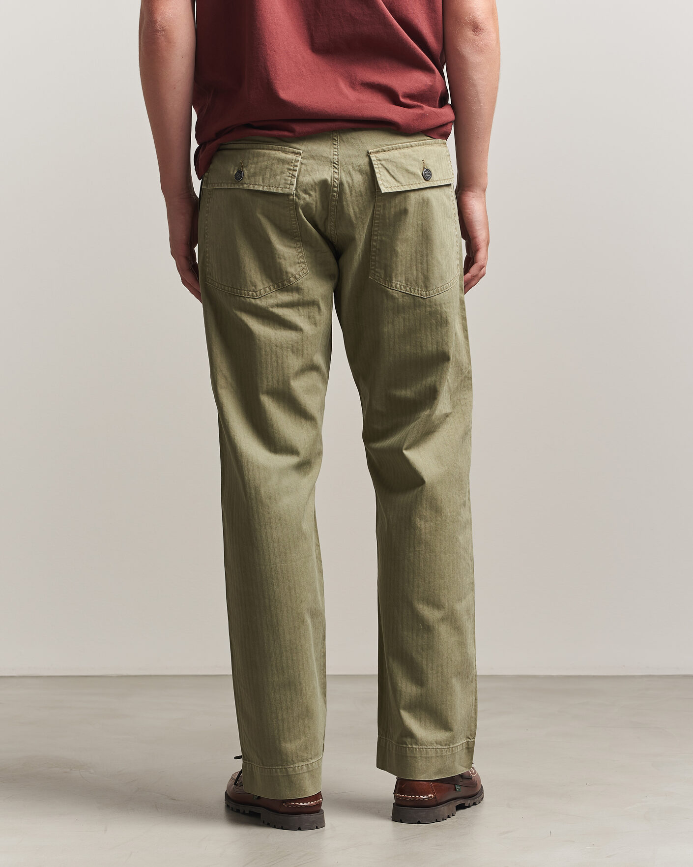 Hombres | Pantalones | RRL | Army Utility Pants Brewster Green