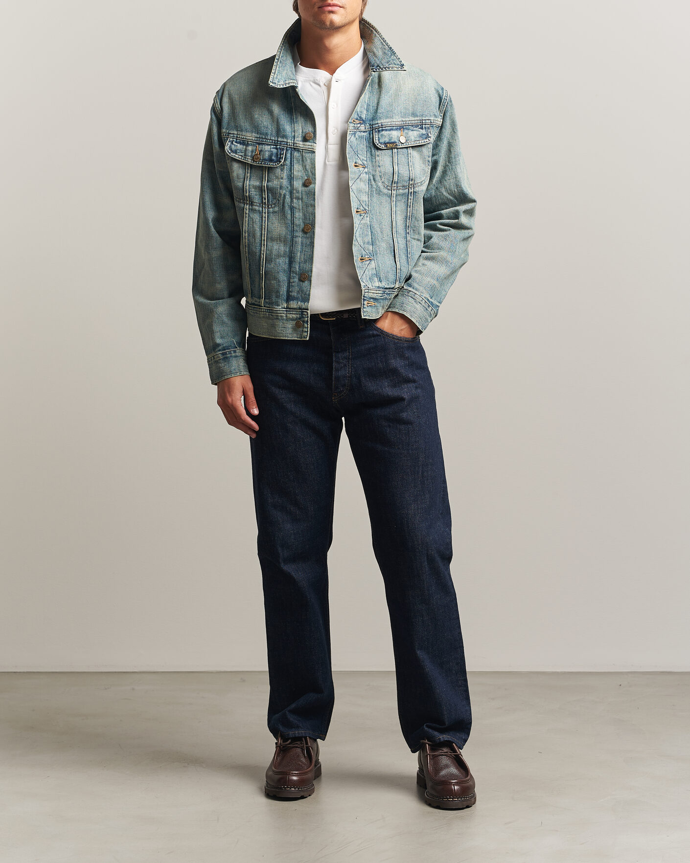 Hombres | Abrigos y chaquetas | RRL | Lot 271 Denim Jacket Leeland Wash