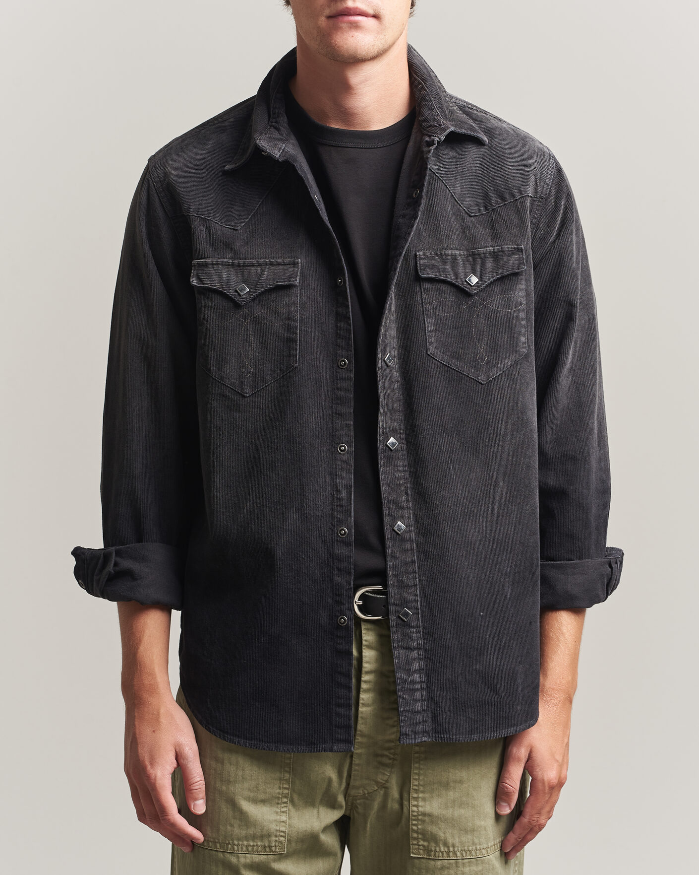 Hombres | Camisas | RRL | Buffalo Western Shirt Black